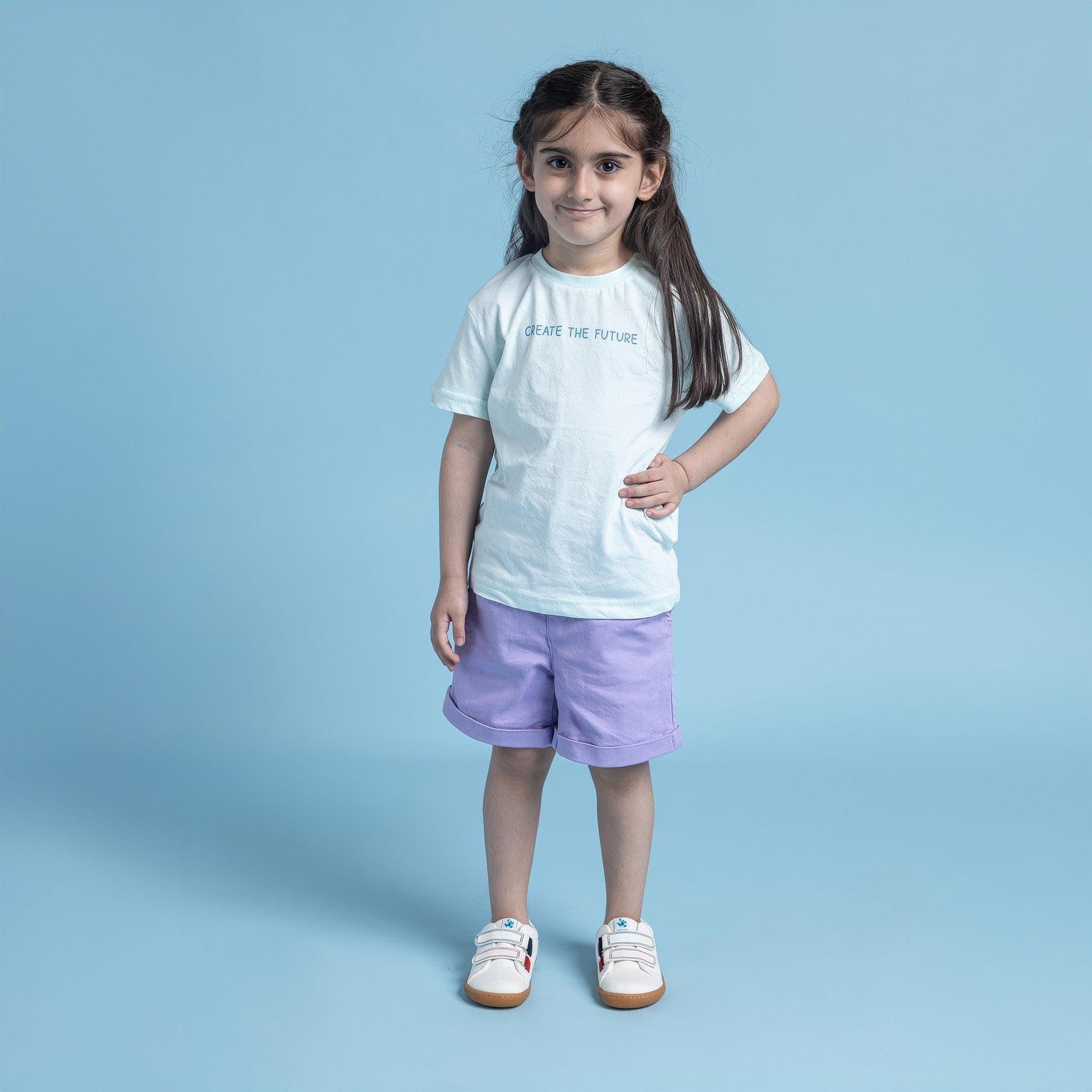 Smart Walker Recycled Canvas Eco | Beyaz | Barefoot Çocuk Ayakkabısı