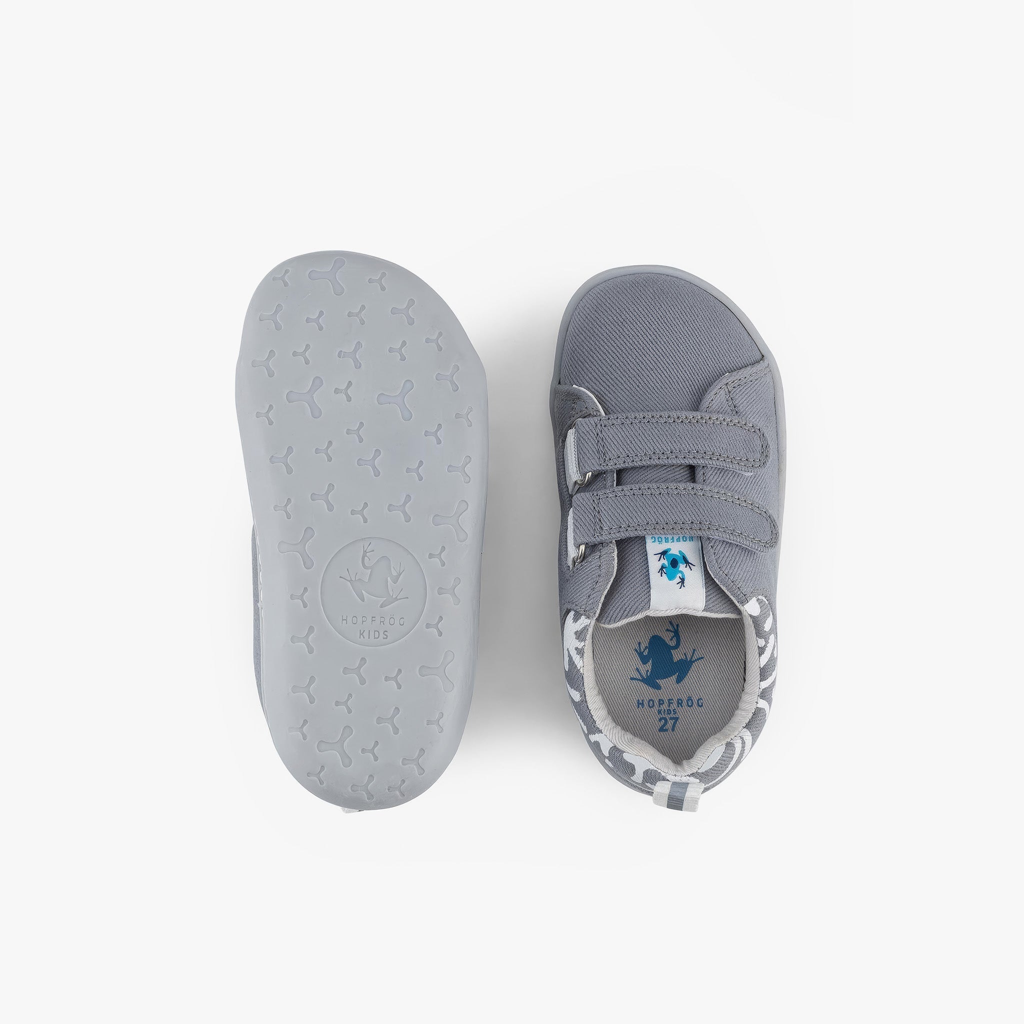 Smart Walker Recycled Canvas Eco | Gri | Barefoot Çocuk Ayakkabısı