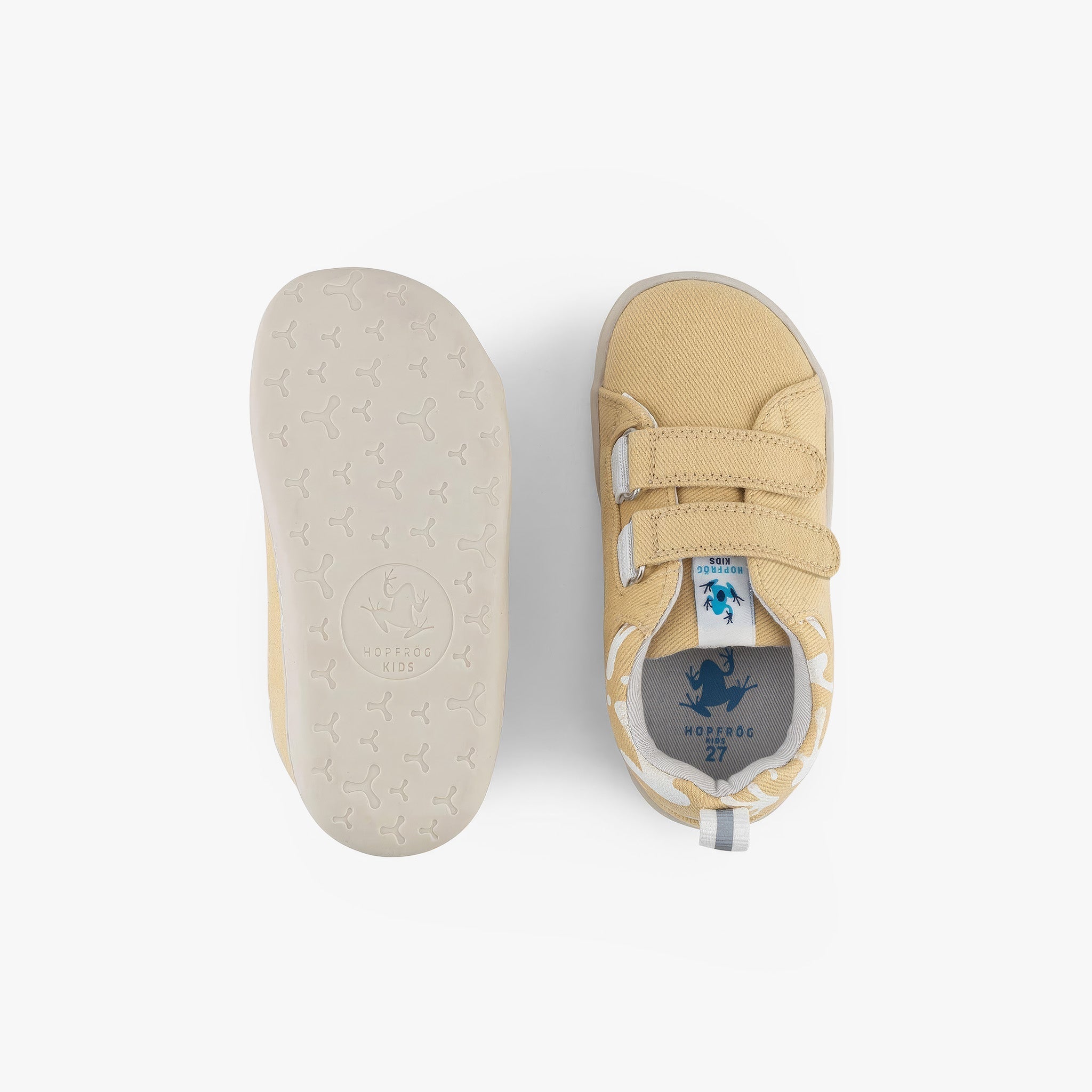 Smart Walker Recycled Canvas Eco | Sarı | Barefoot Çocuk Ayakkabısı