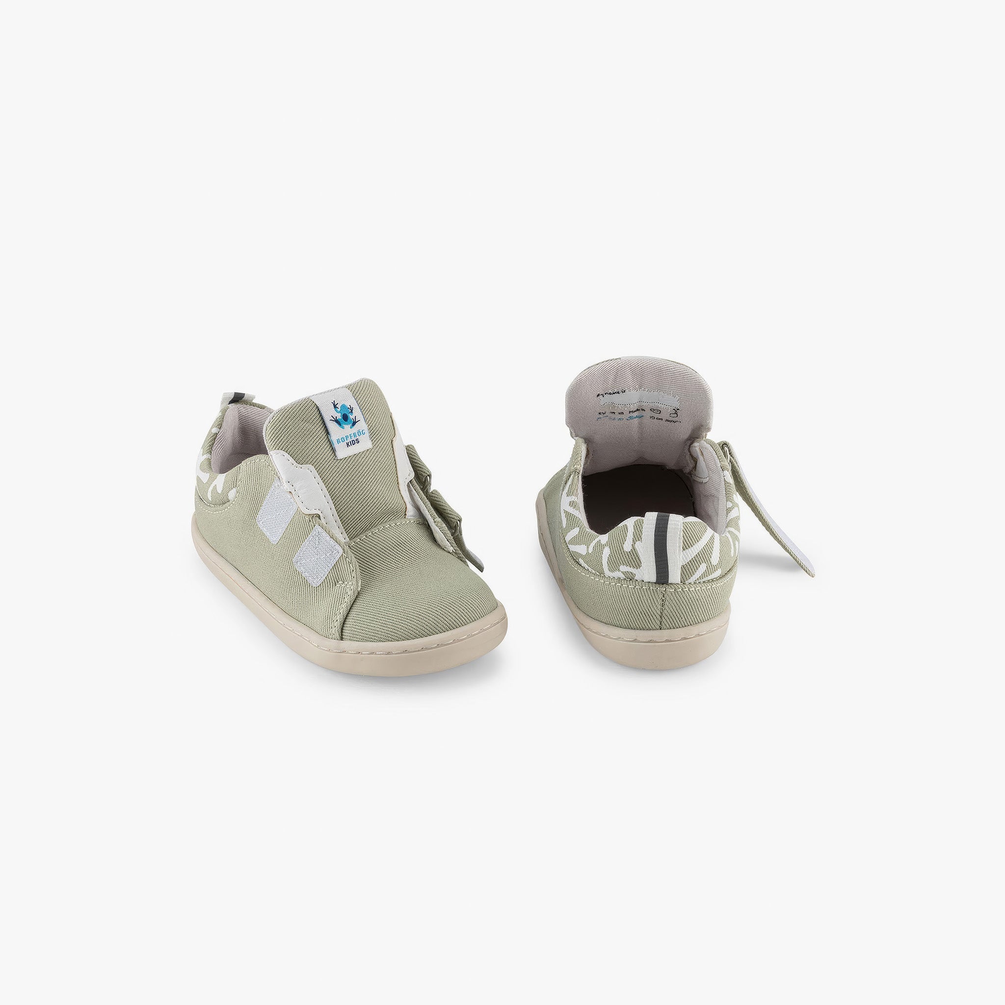 Smart Walker Recycled Canvas Eco | Su Yeşili | Barefoot Çocuk Ayakkabısı