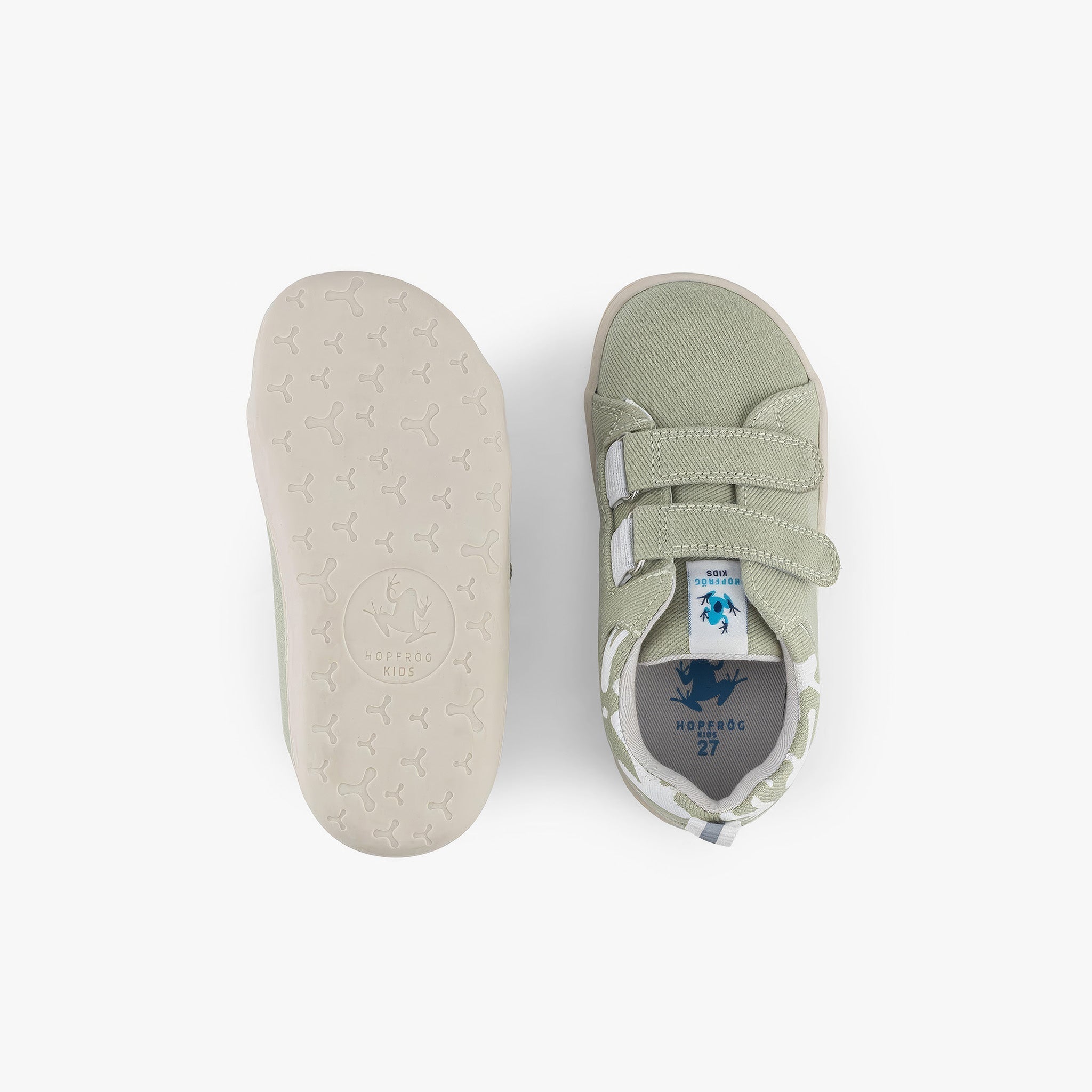 Smart Walker Recycled Canvas Eco | Su Yeşili | Barefoot Çocuk Ayakkabısı