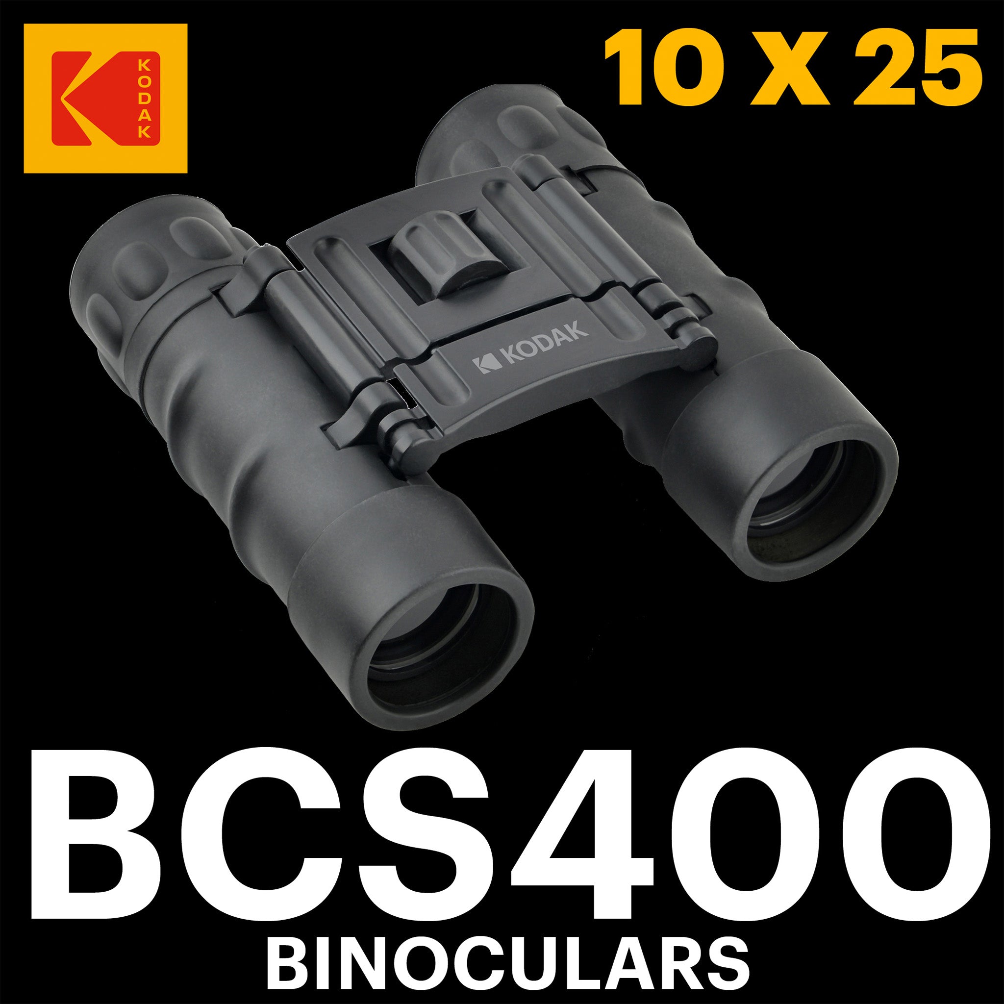 Binoküler BCS400 | 10x25mm Dürbün | Siyah