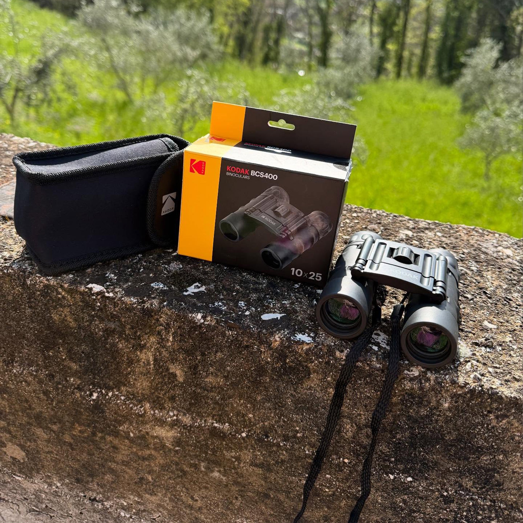 Binoküler BCS400 | 10x25mm Dürbün | Siyah