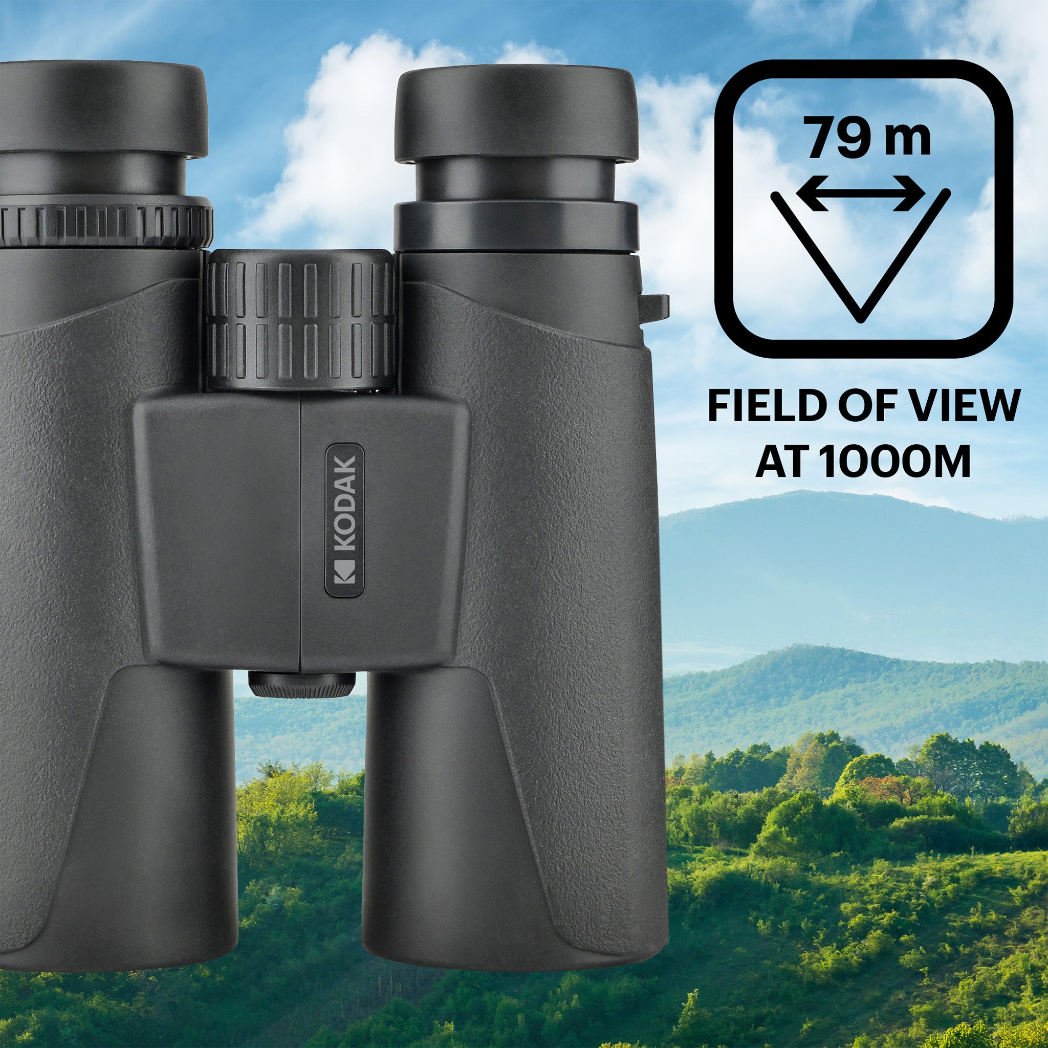 Binoküler BCS800 | 10x42mm Dürbün | Siyah