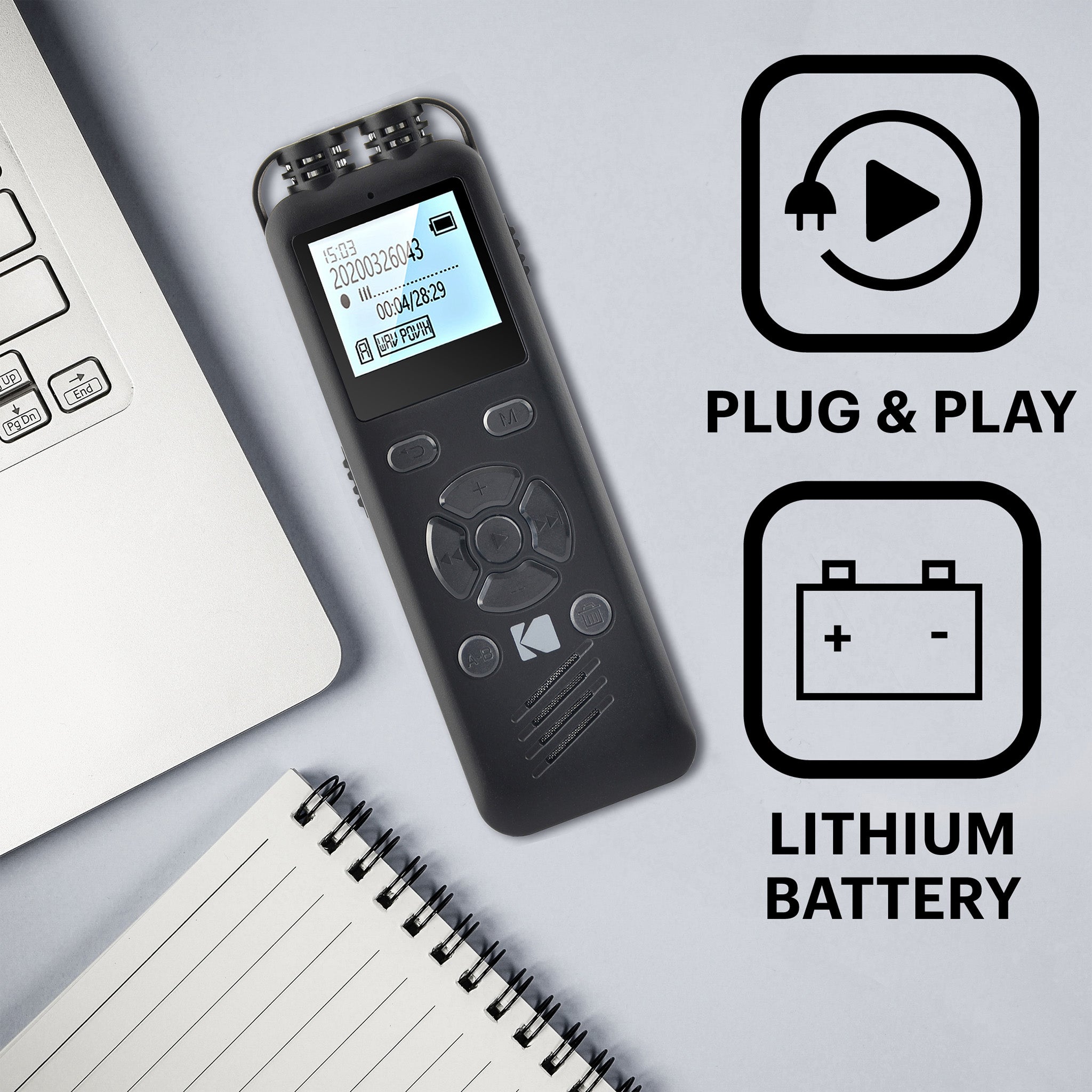 Dictaphone VRC250 | Ses Kayıt Cihazı