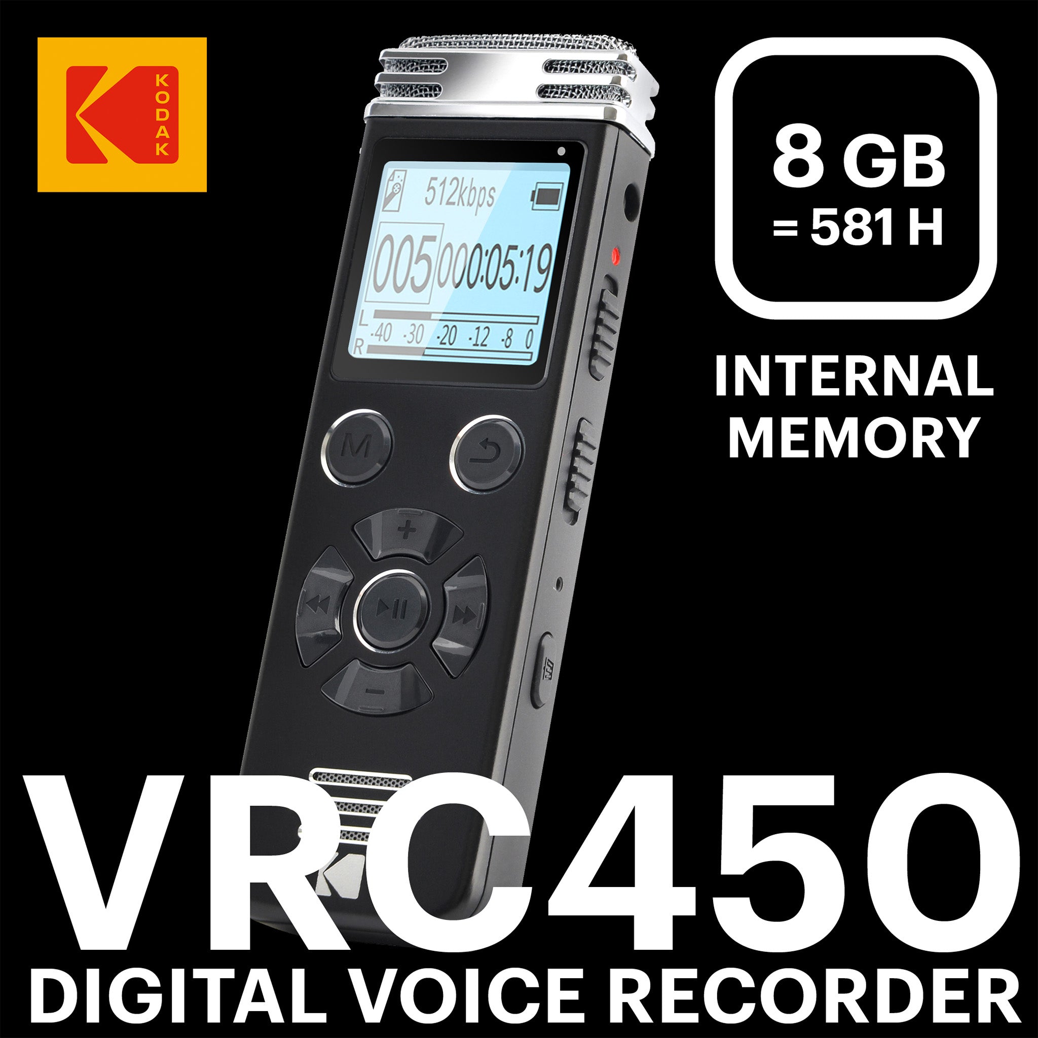 Dictaphone VRC450 | Ses Kayıt Cihazı