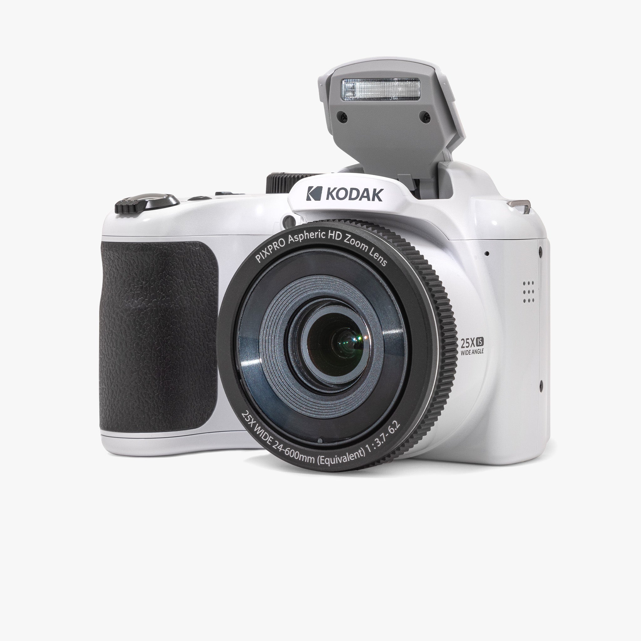 Astro Zoom AZ255 | 25x Yakınlaştırma Dijital Fotoğraf Makinesi | Beyaz