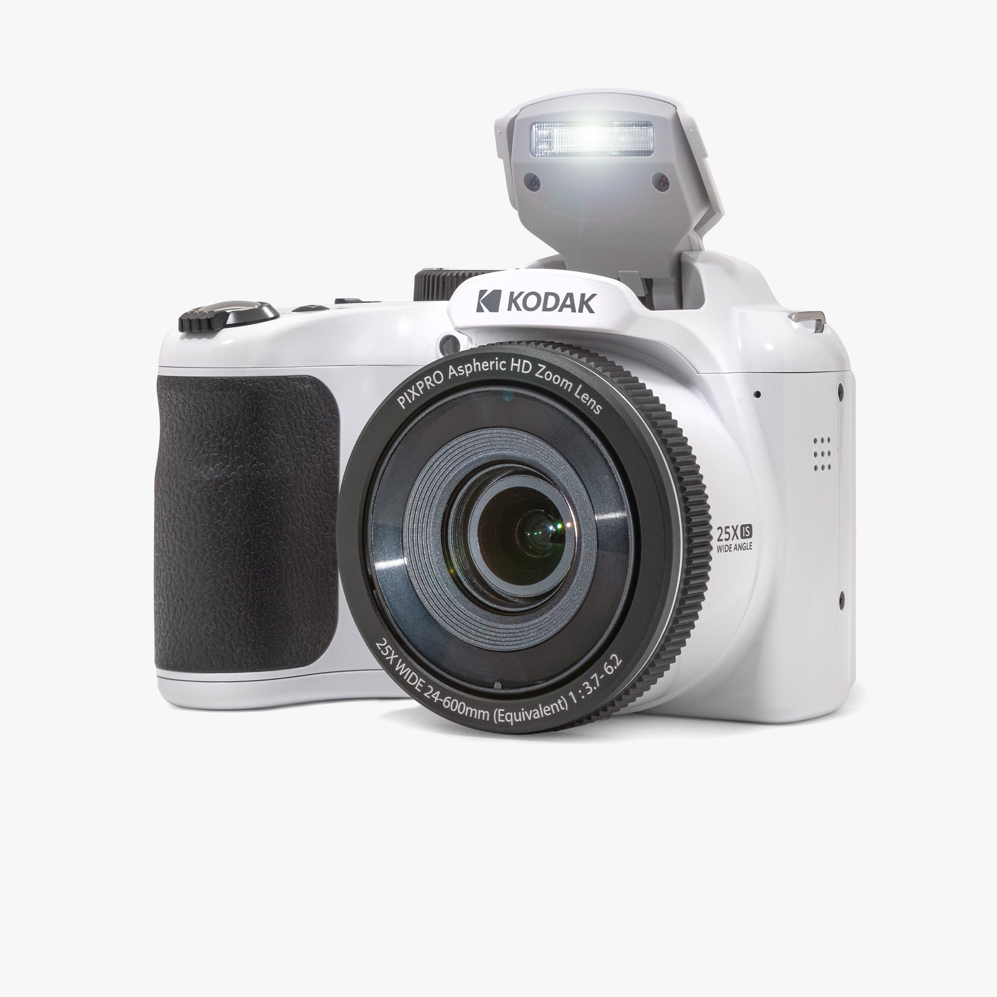Astro Zoom AZ255 | 25x Yakınlaştırma Dijital Fotoğraf Makinesi | Beyaz