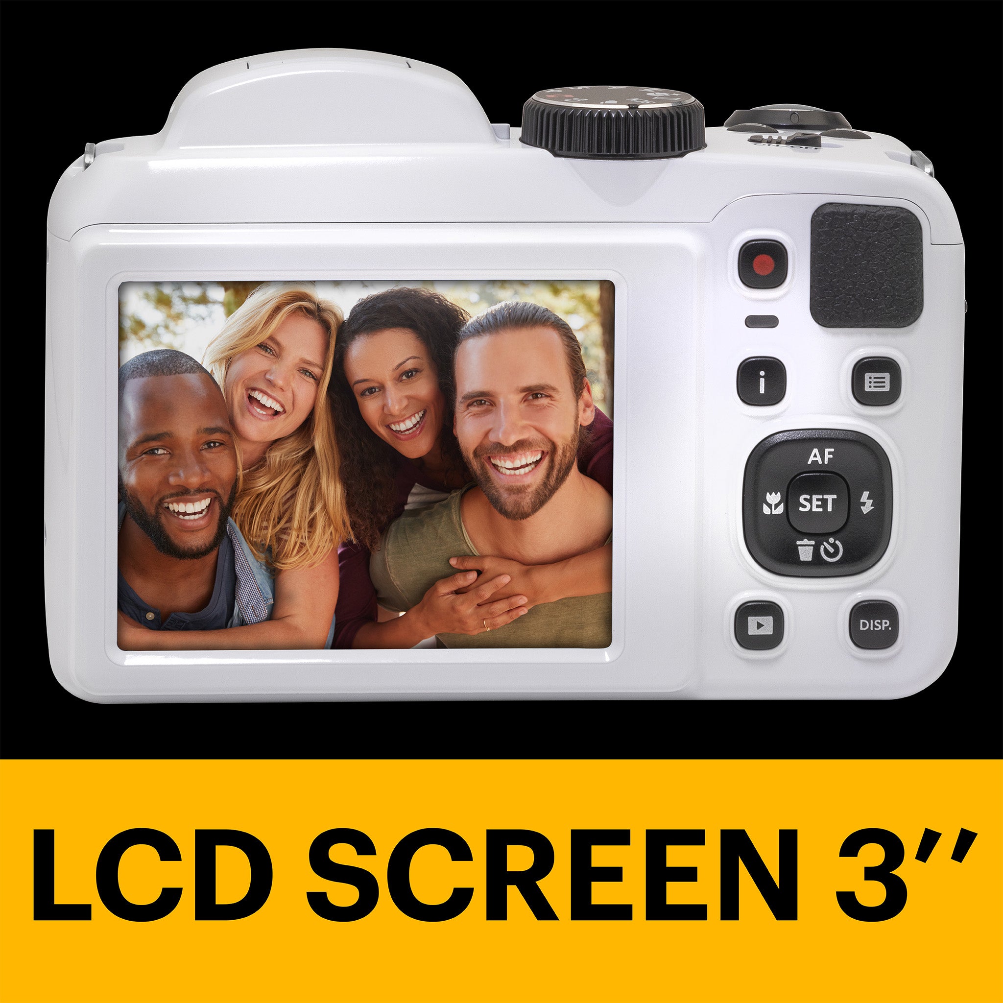 Astro Zoom AZ255 | 25x Yakınlaştırma Dijital Fotoğraf Makinesi | Kırmızı