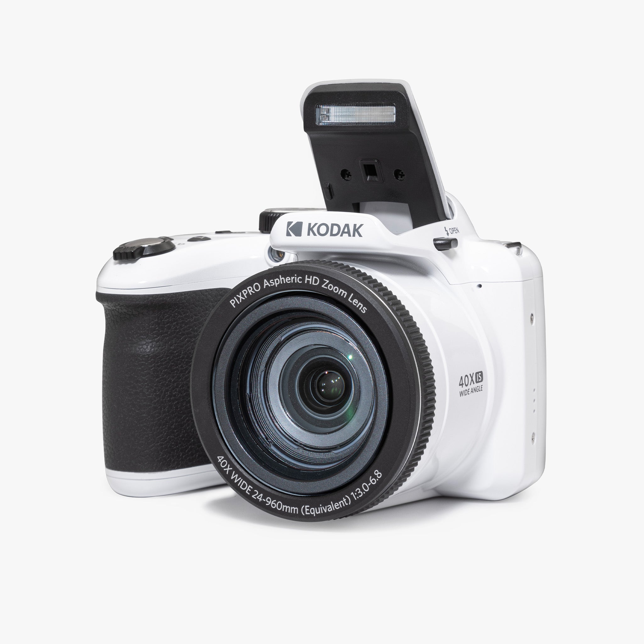 Astro Zoom AZ405 | 40x Yakınlaştırma Dijital Fotoğraf Makinesi | Beyaz