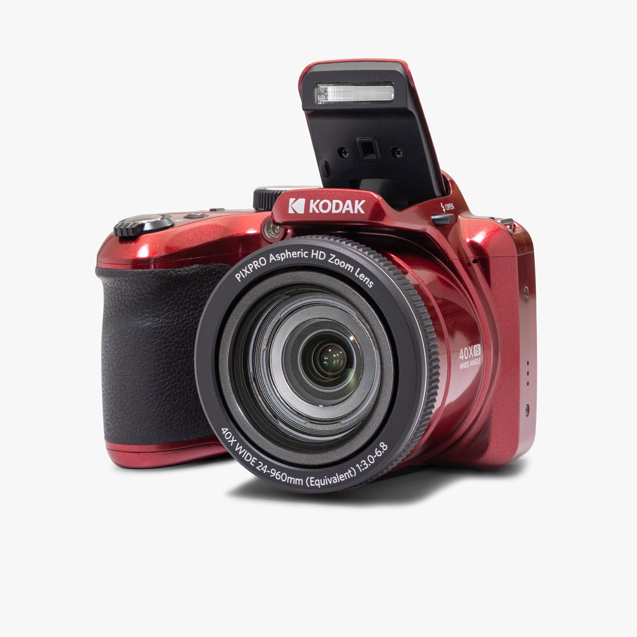 Astro Zoom AZ405 | 40x Yakınlaştırma Dijital Fotoğraf Makinesi | Kırmızı