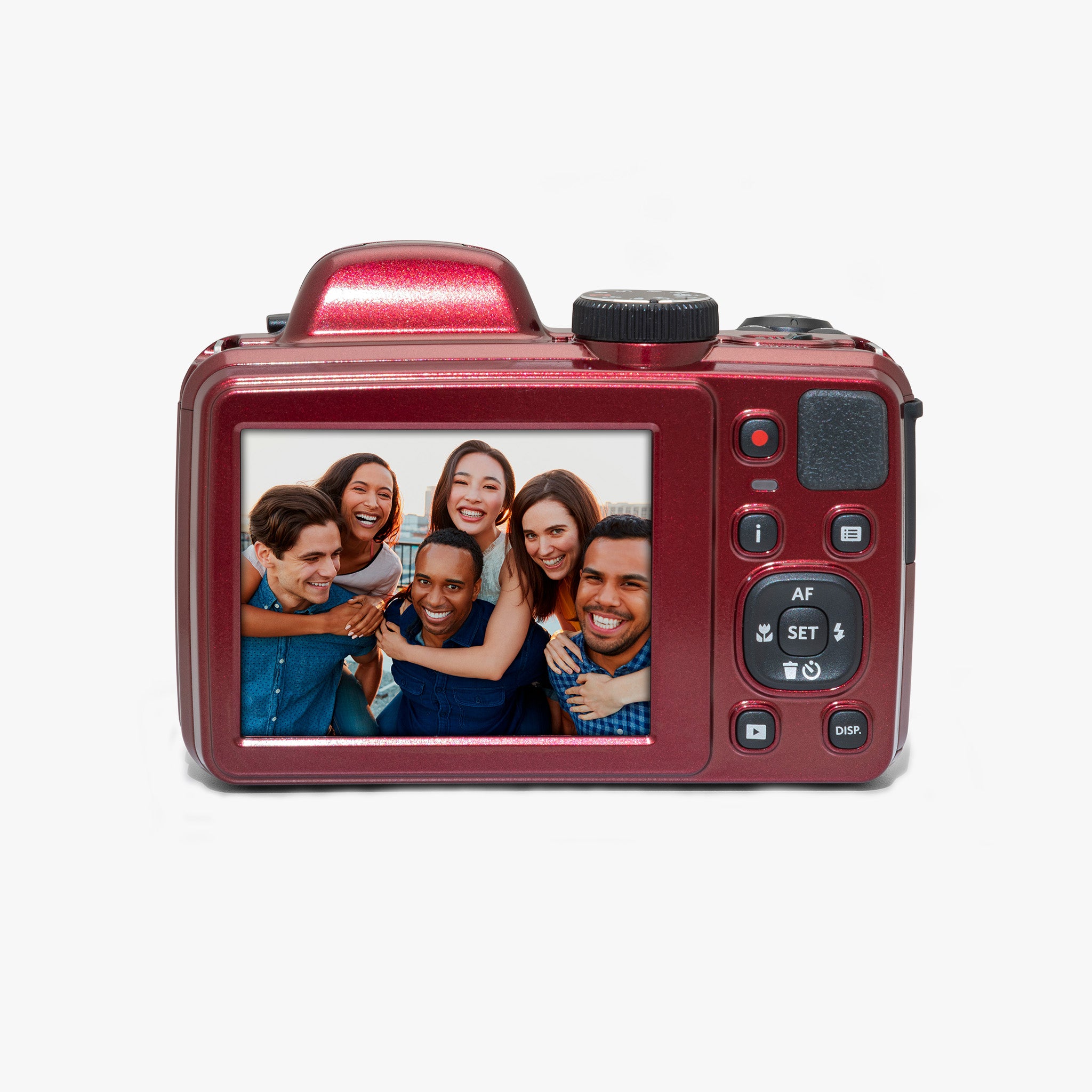Astro Zoom AZ405 | 40x Yakınlaştırma Dijital Fotoğraf Makinesi | Kırmızı