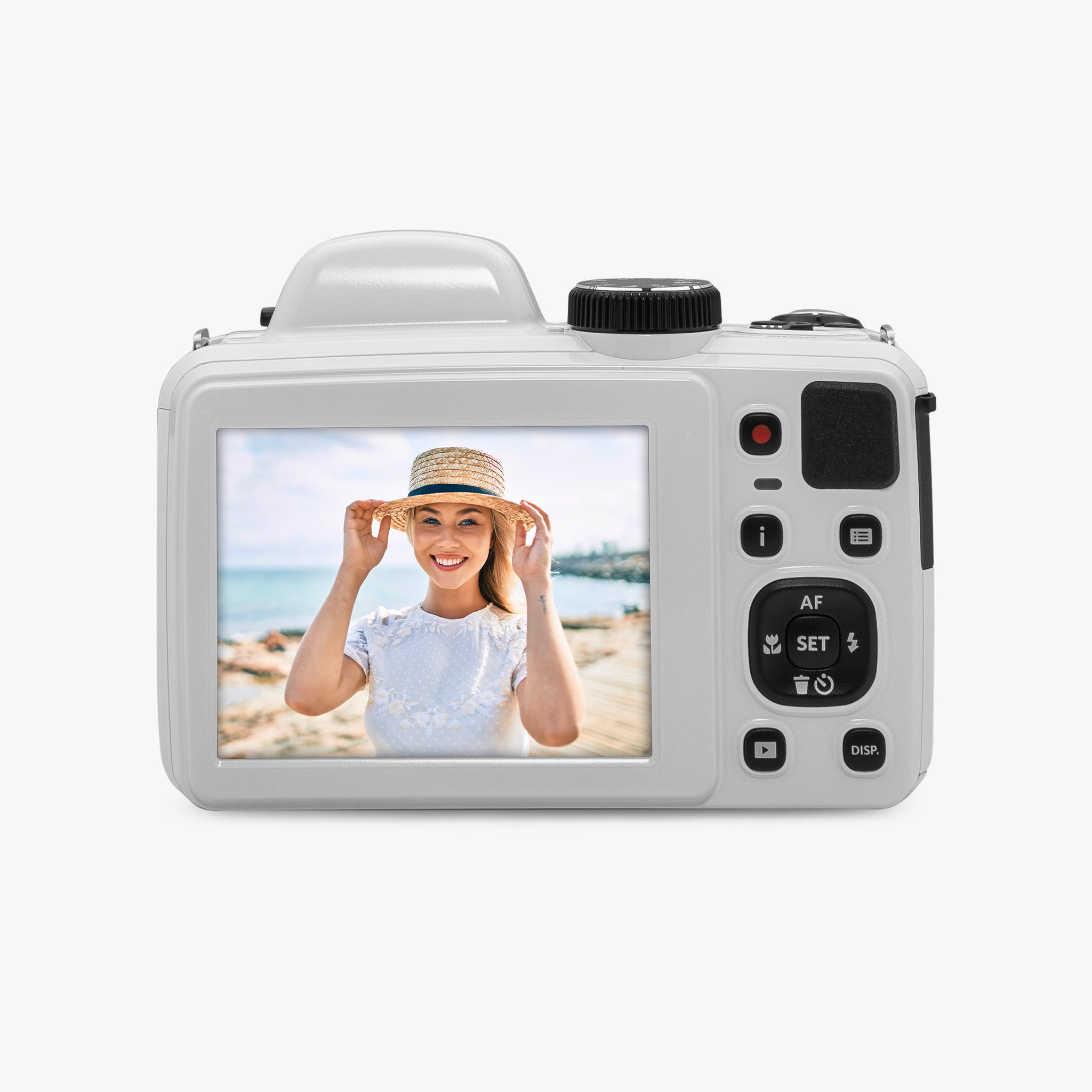 Astro Zoom AZ425 | 42x Yakınlaştırma Dijital Fotoğraf Makinesi | Beyaz