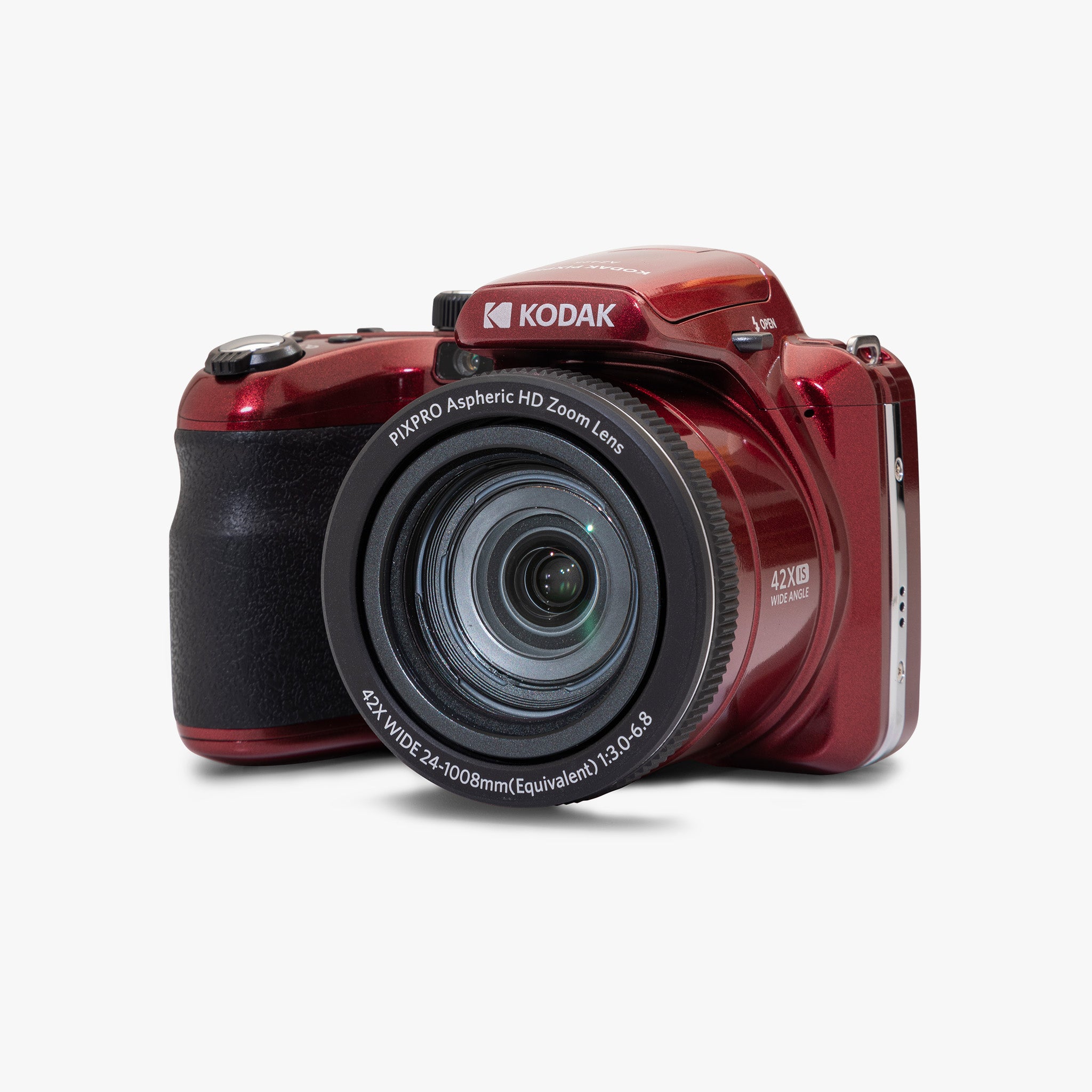 Astro Zoom AZ425 | 42x Yakınlaştırma Dijital Fotoğraf Makinesi | Kırmızı