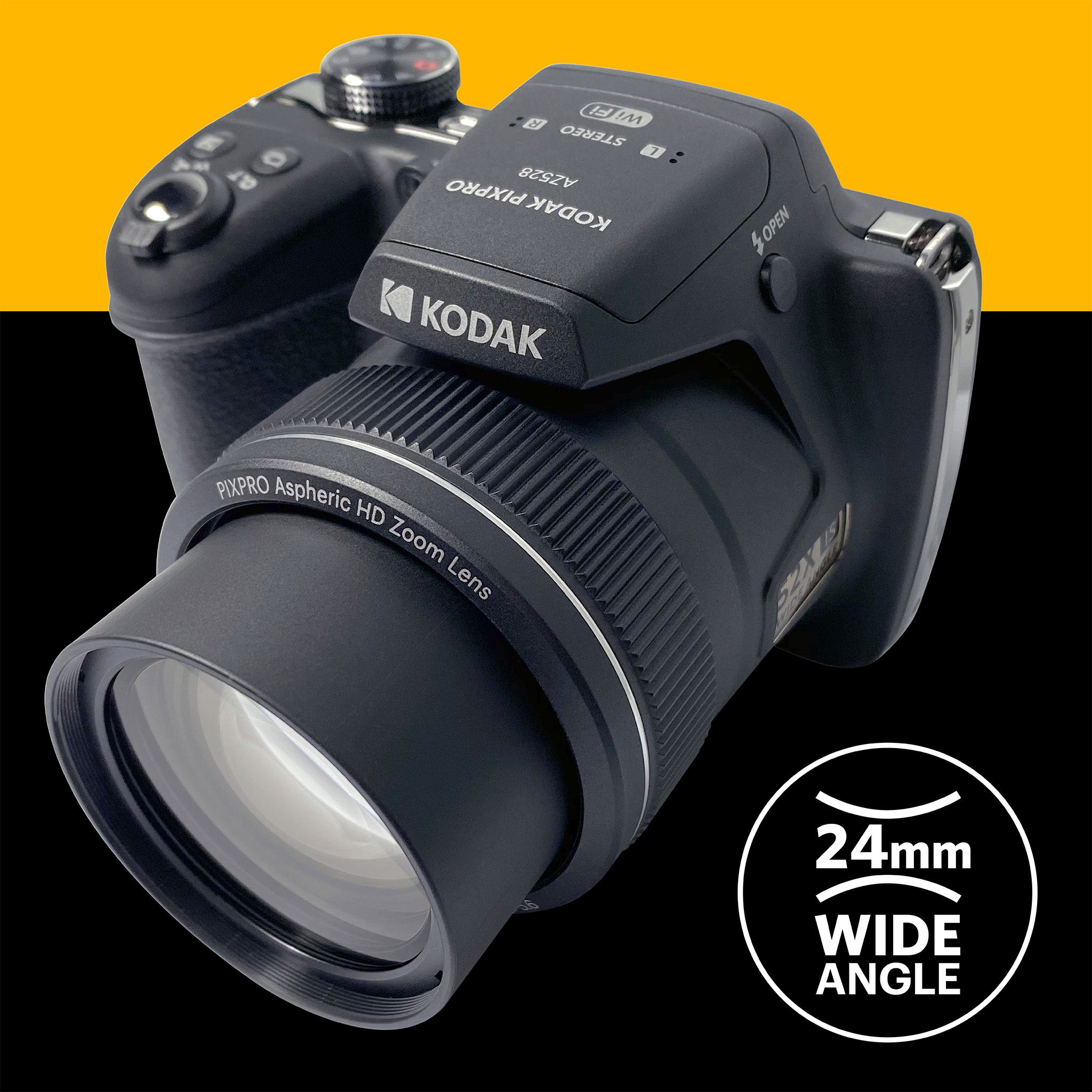 Astro Zoom AZ528 | 52x Yakınlaştırma Dijital Fotoğraf Makinesi | Siyah