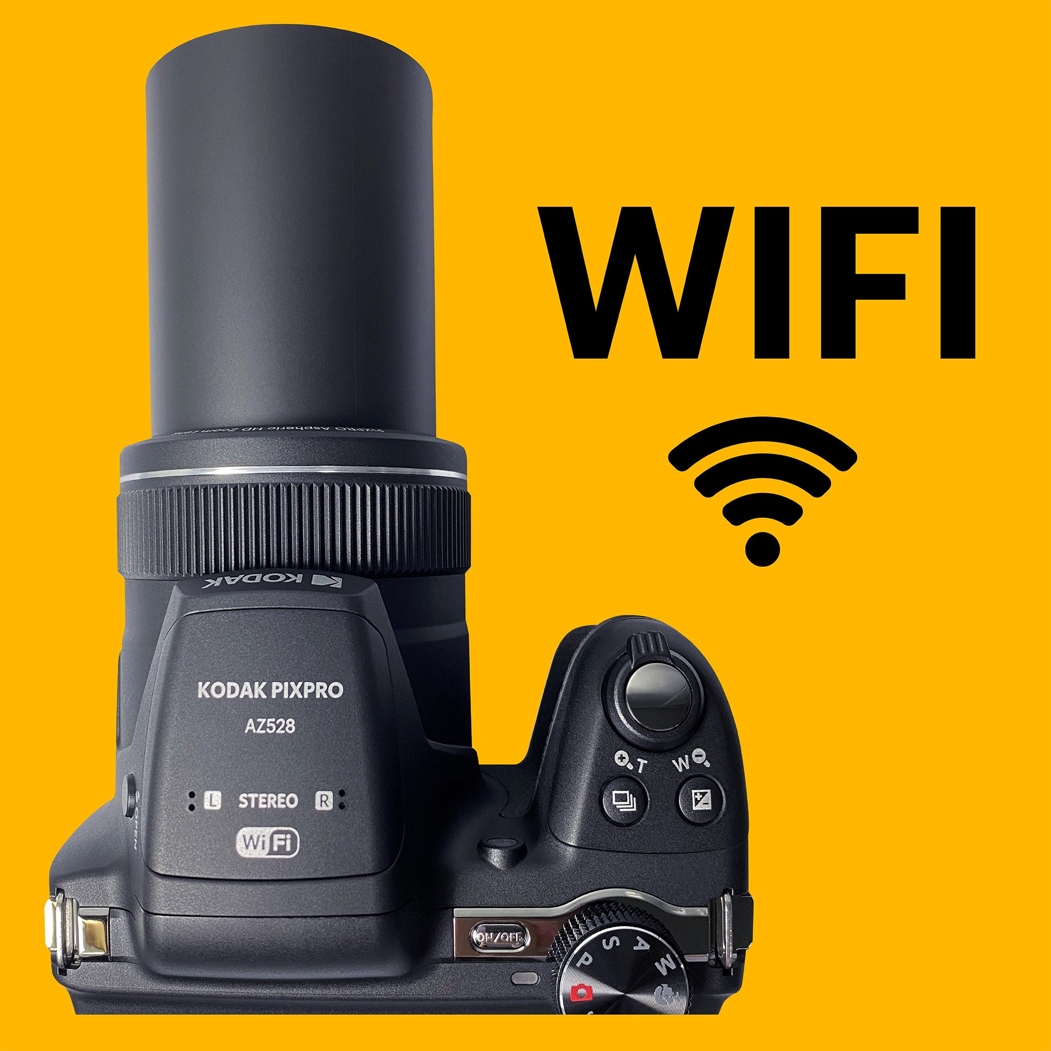 Astro Zoom AZ528 | 52x Yakınlaştırma Dijital Fotoğraf Makinesi | Siyah