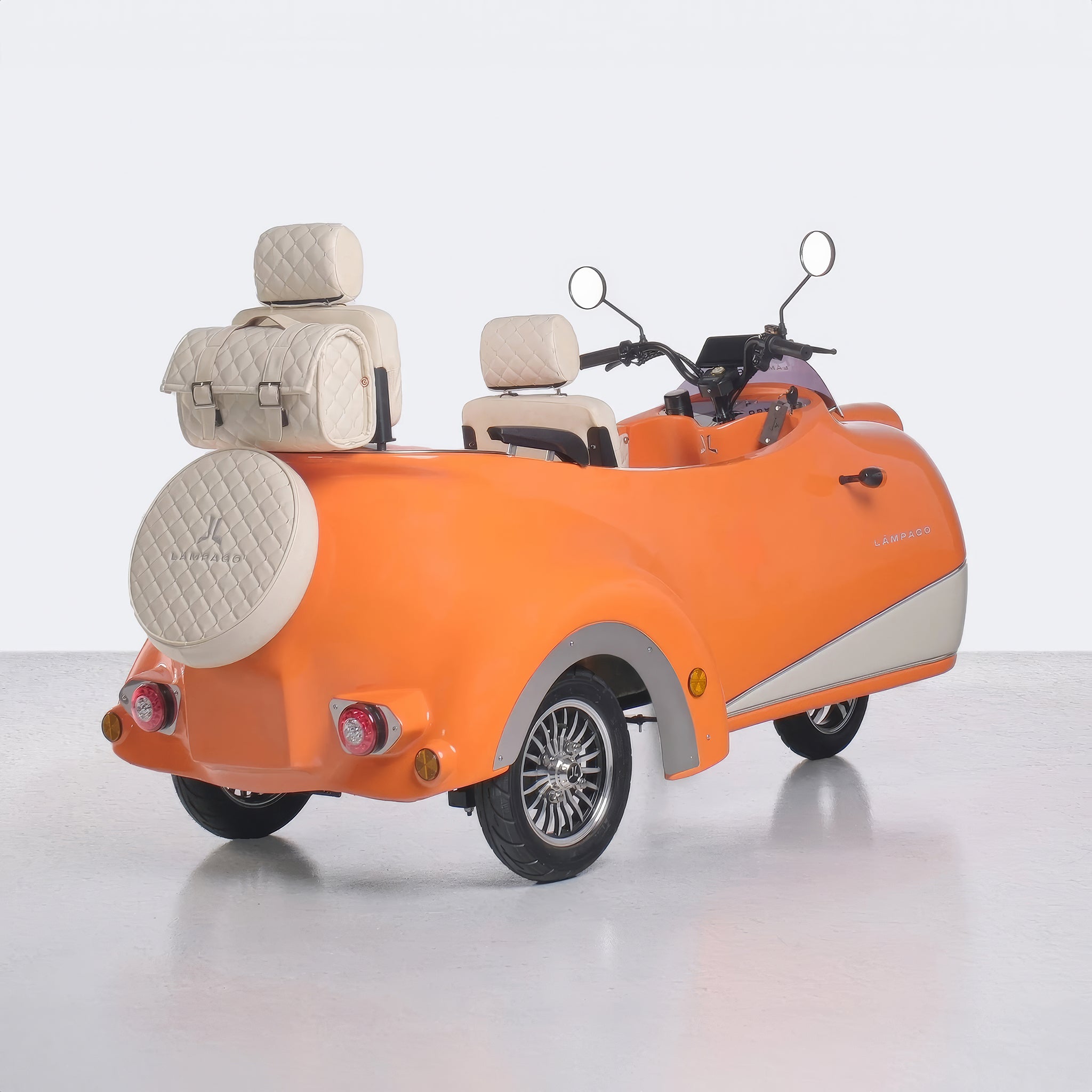 Elektrikli Moped | Blaze Orange
