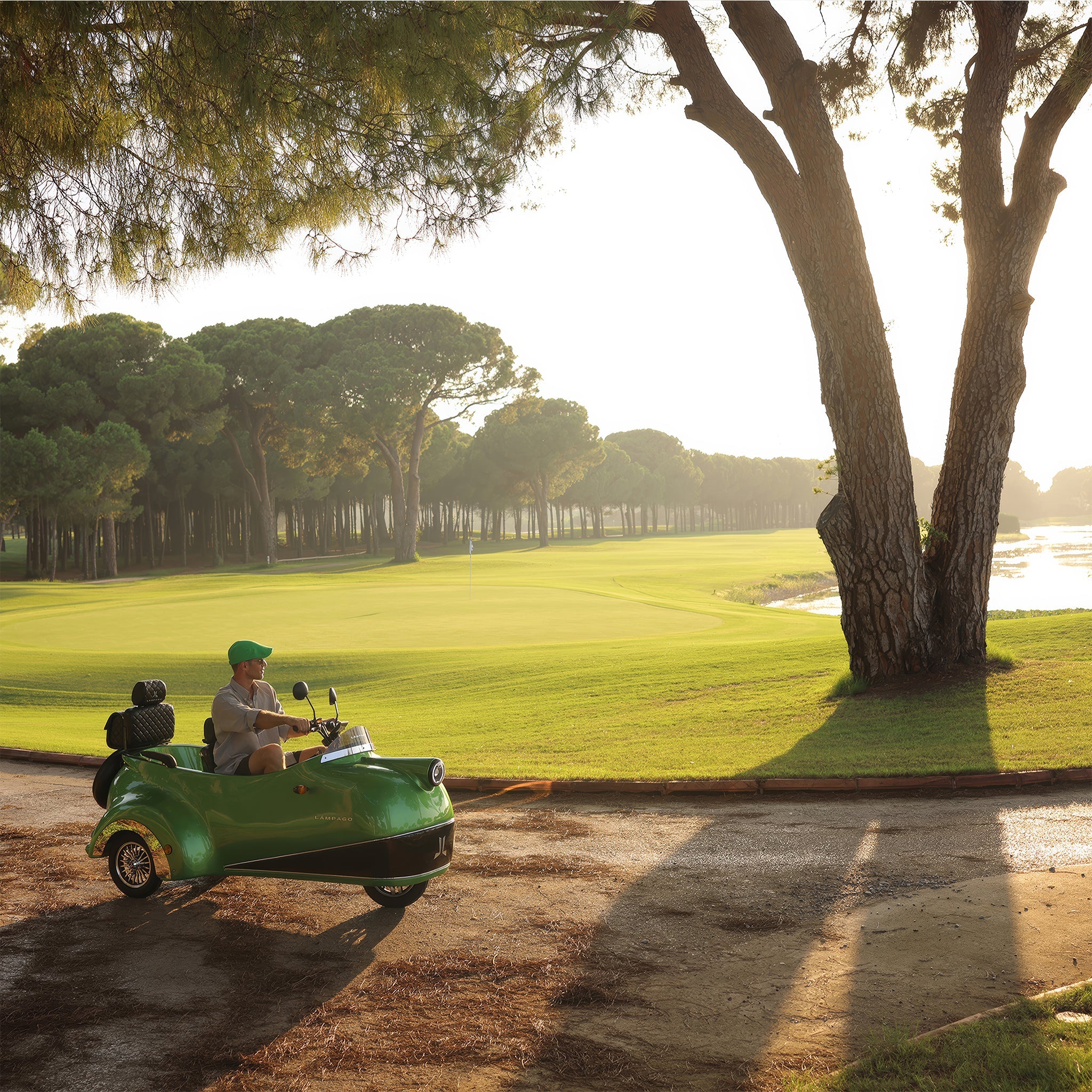 Elektrikli Moped | Forest Green