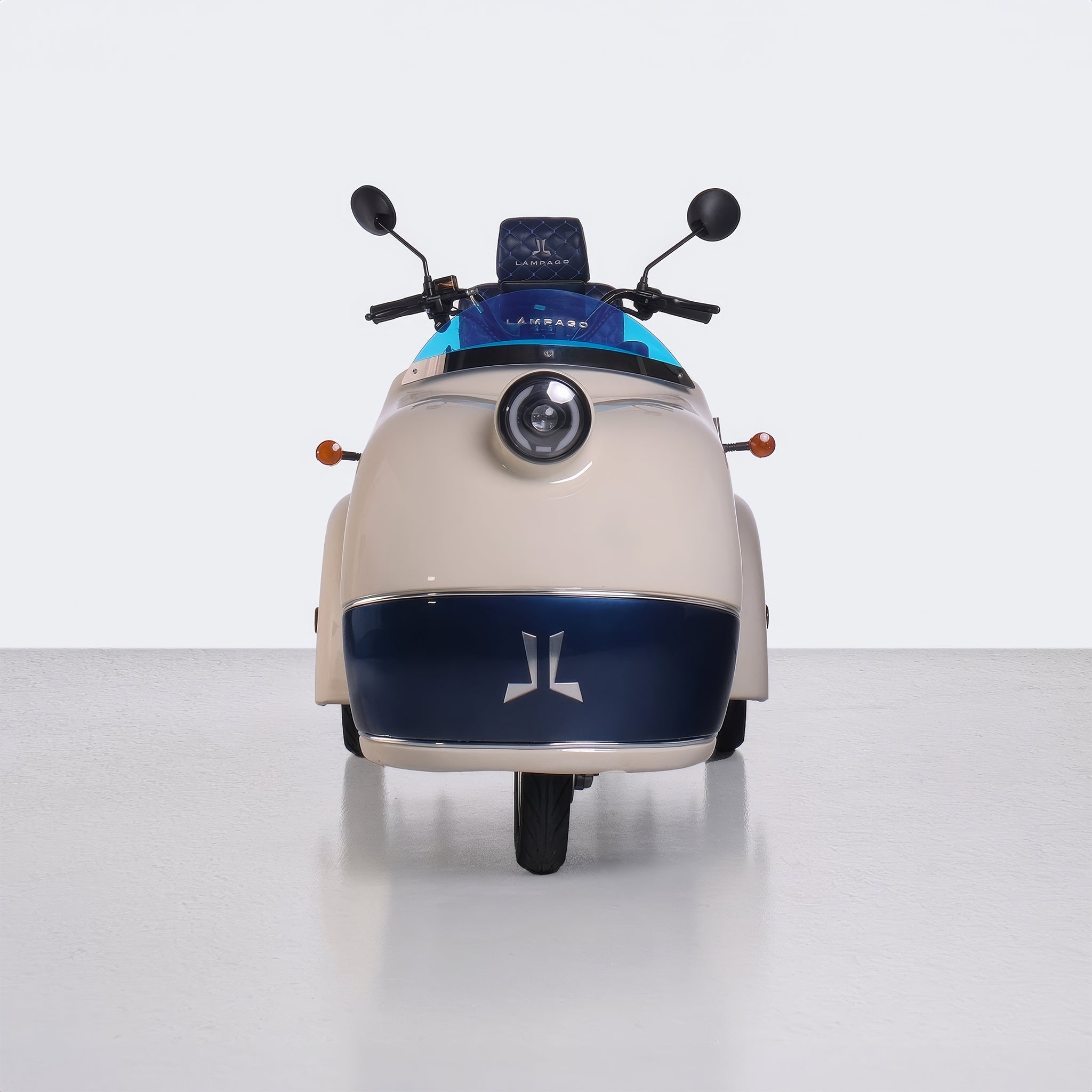 Elektrikli Moped | Ivory Blue