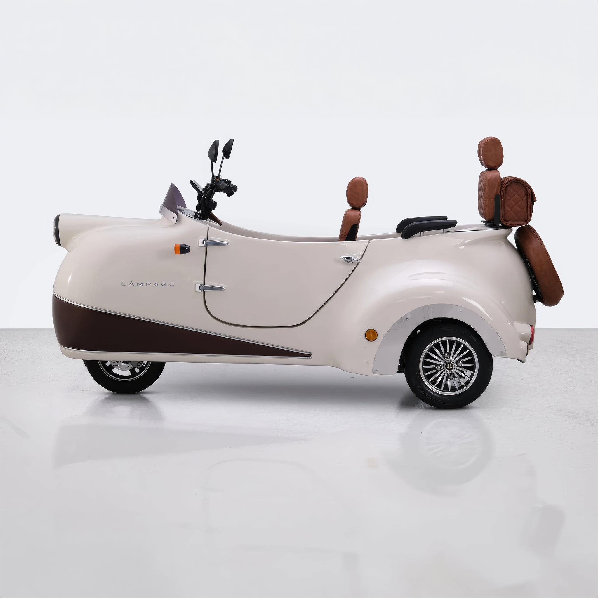 Elektrikli Moped | Ivory White