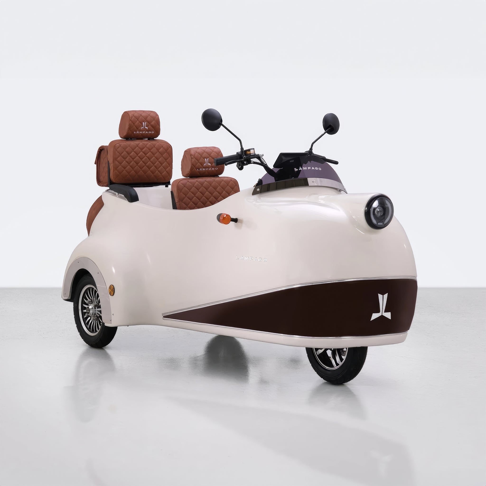 Elektrikli Moped | Ivory White