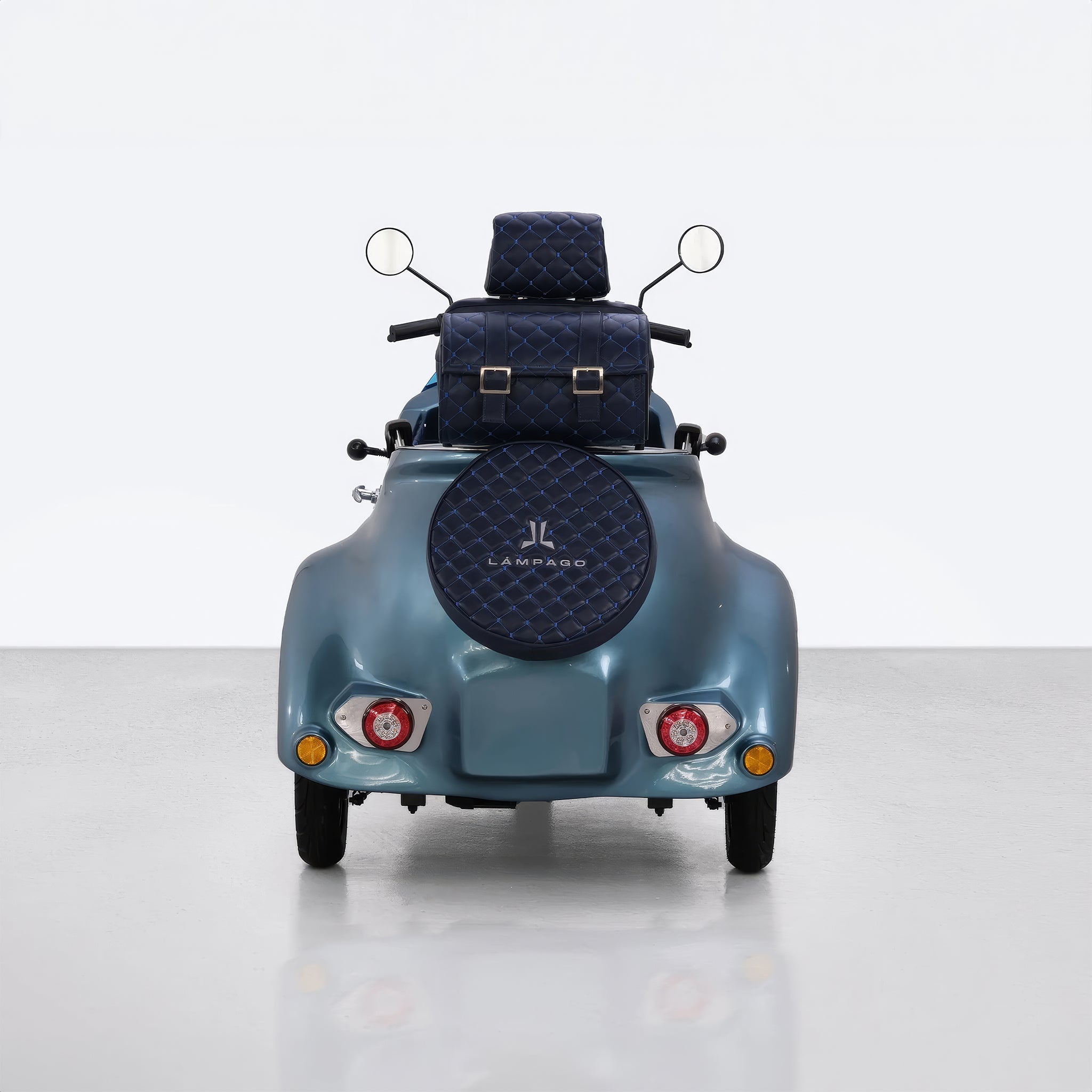 Elektrikli Moped | Ocean Blue