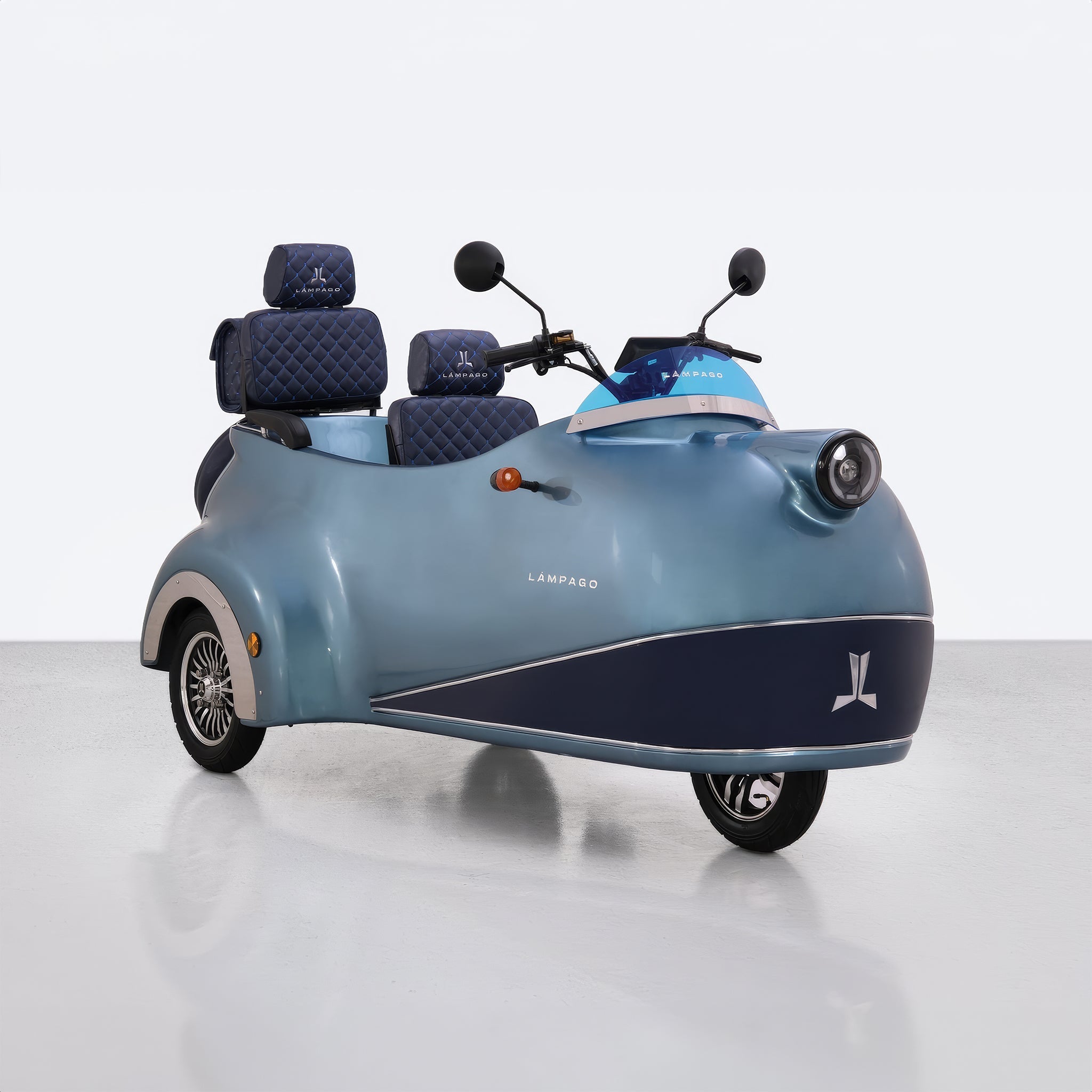 Elektrikli Moped | Ocean Blue