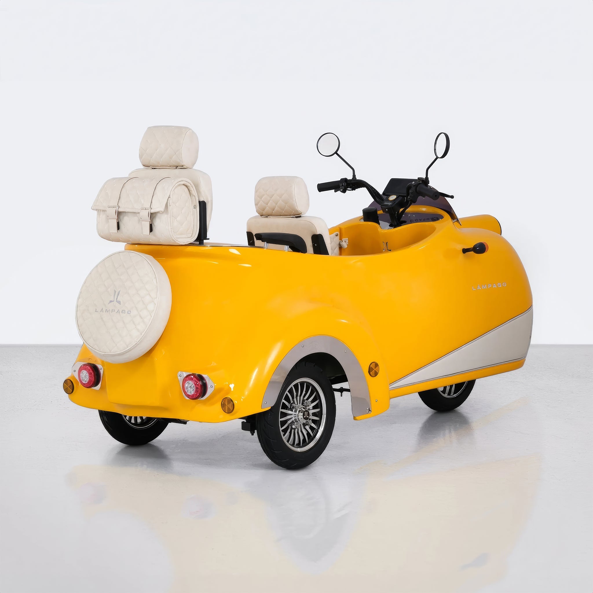 Elektrikli Moped | Sunrise Yellow