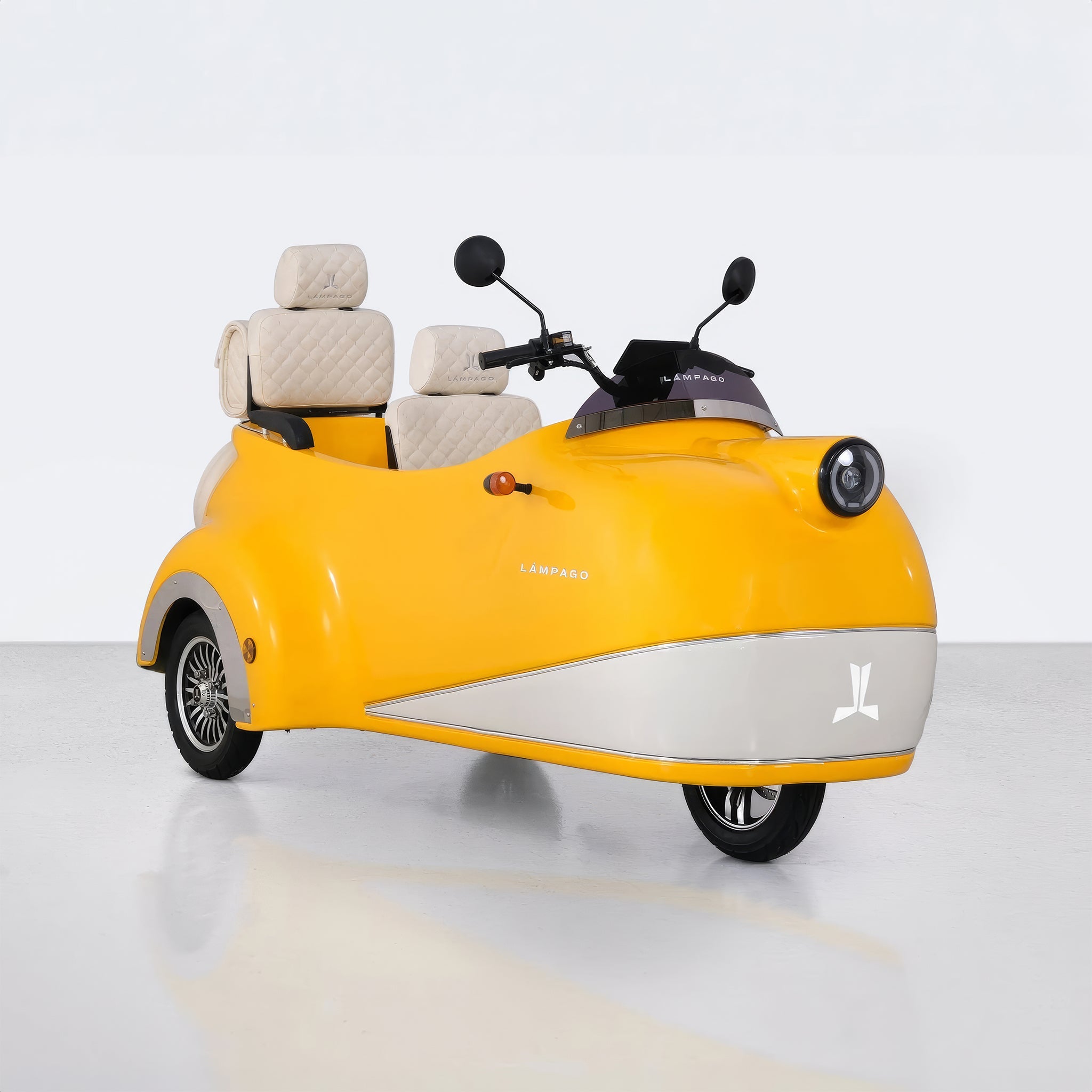 Elektrikli Moped | Sunrise Yellow