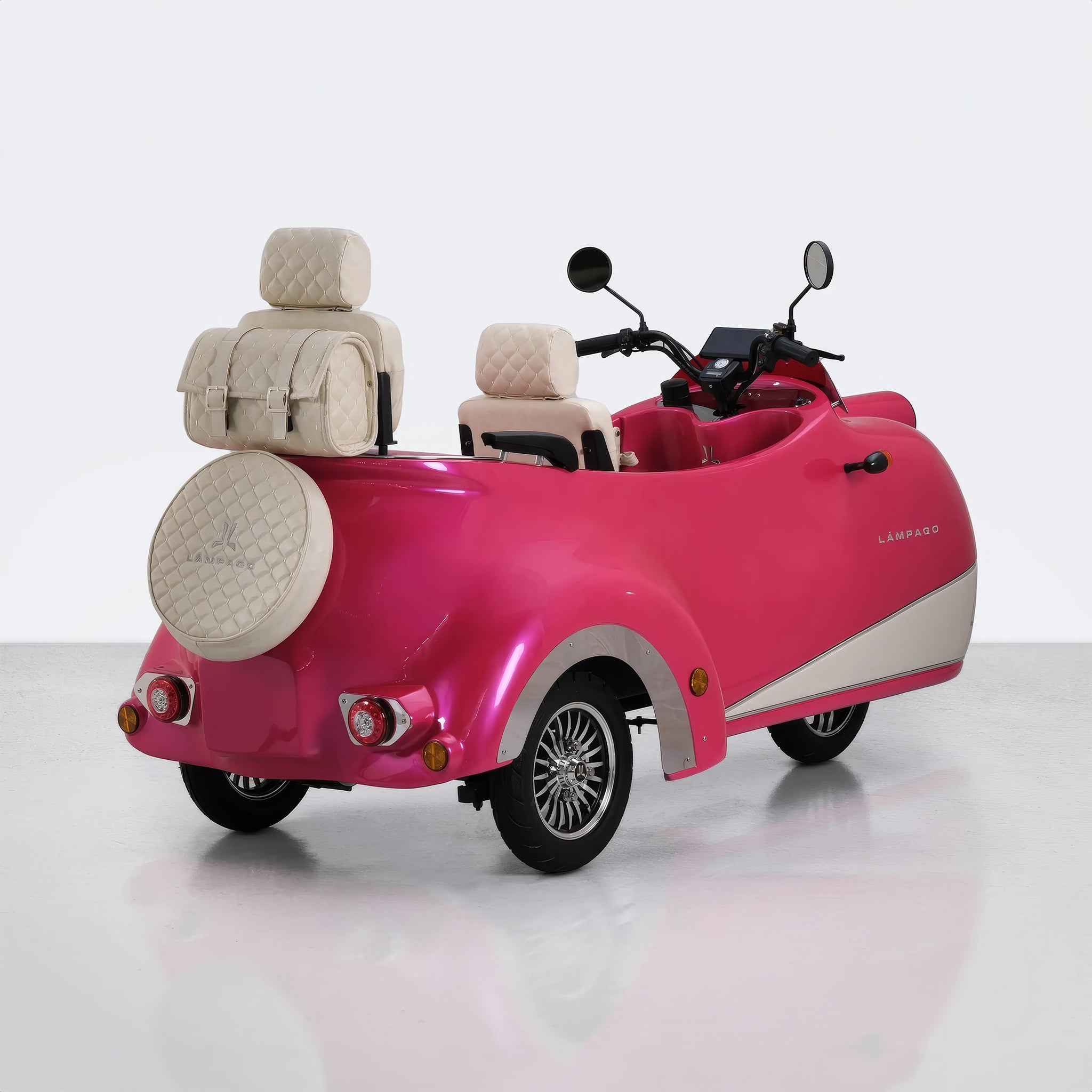 Elektrikli Moped | Sunset Pink