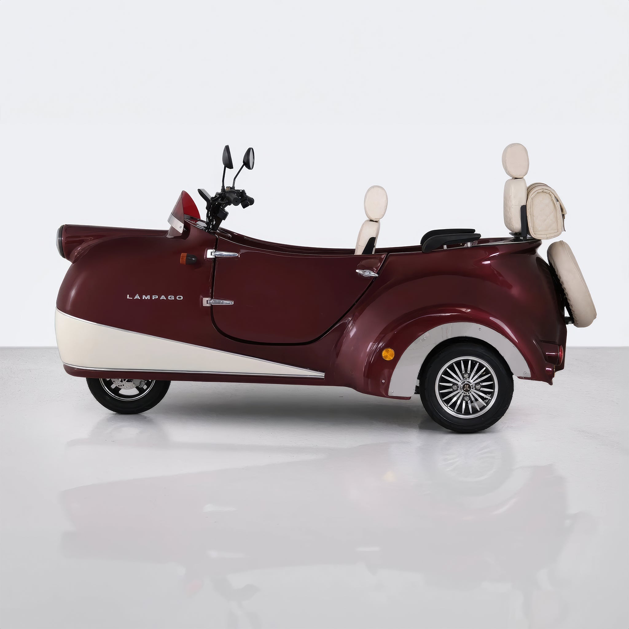 Elektrikli Moped | Volcano Red