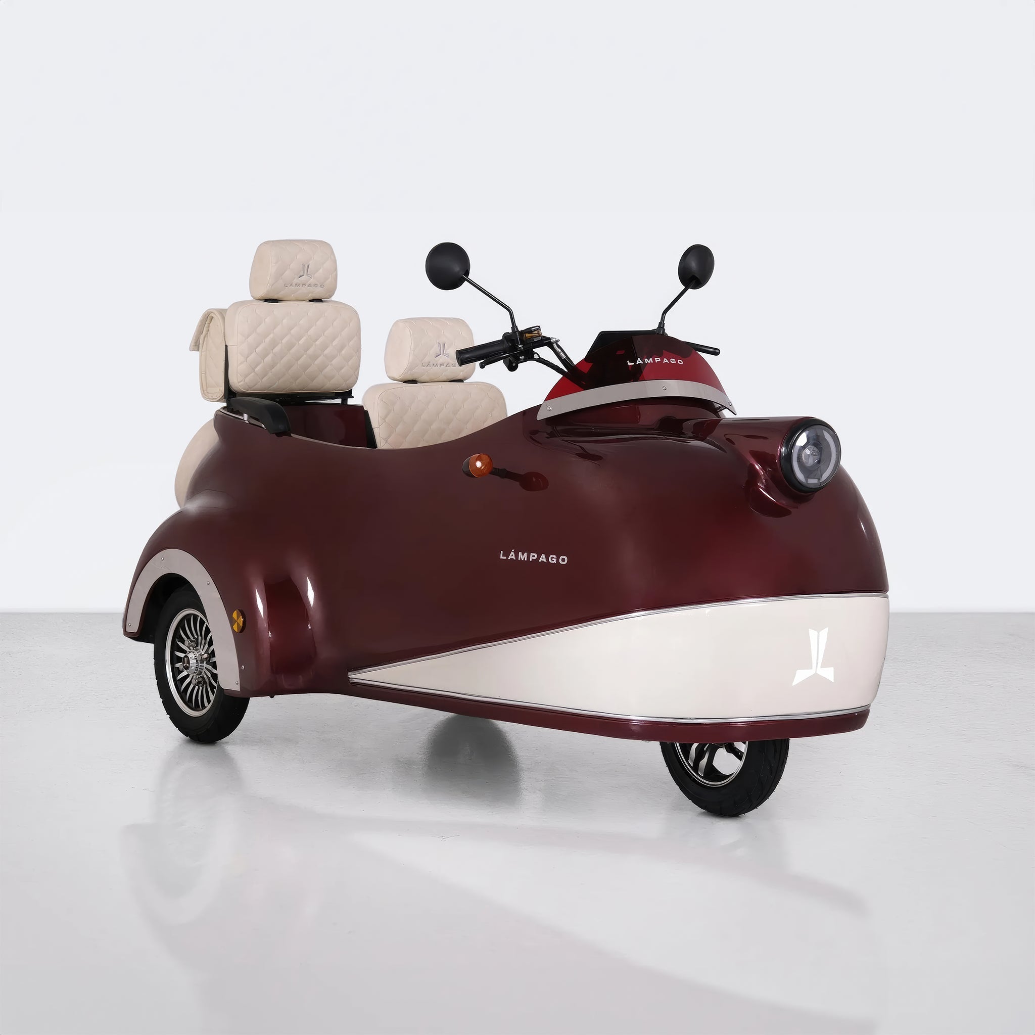Elektrikli Moped | Volcano Red