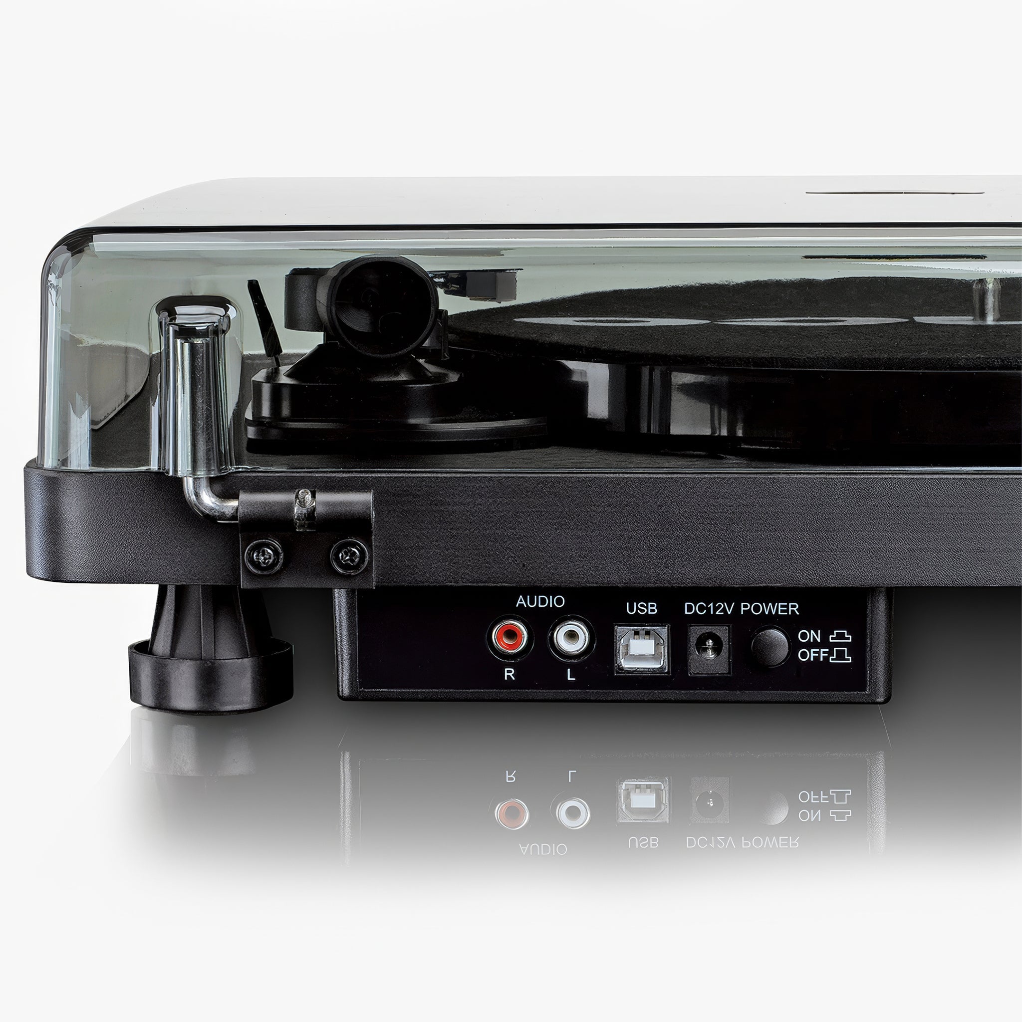 L-30BK Turntable | MMC Kartuşlu Ahşap Siyah Pikap