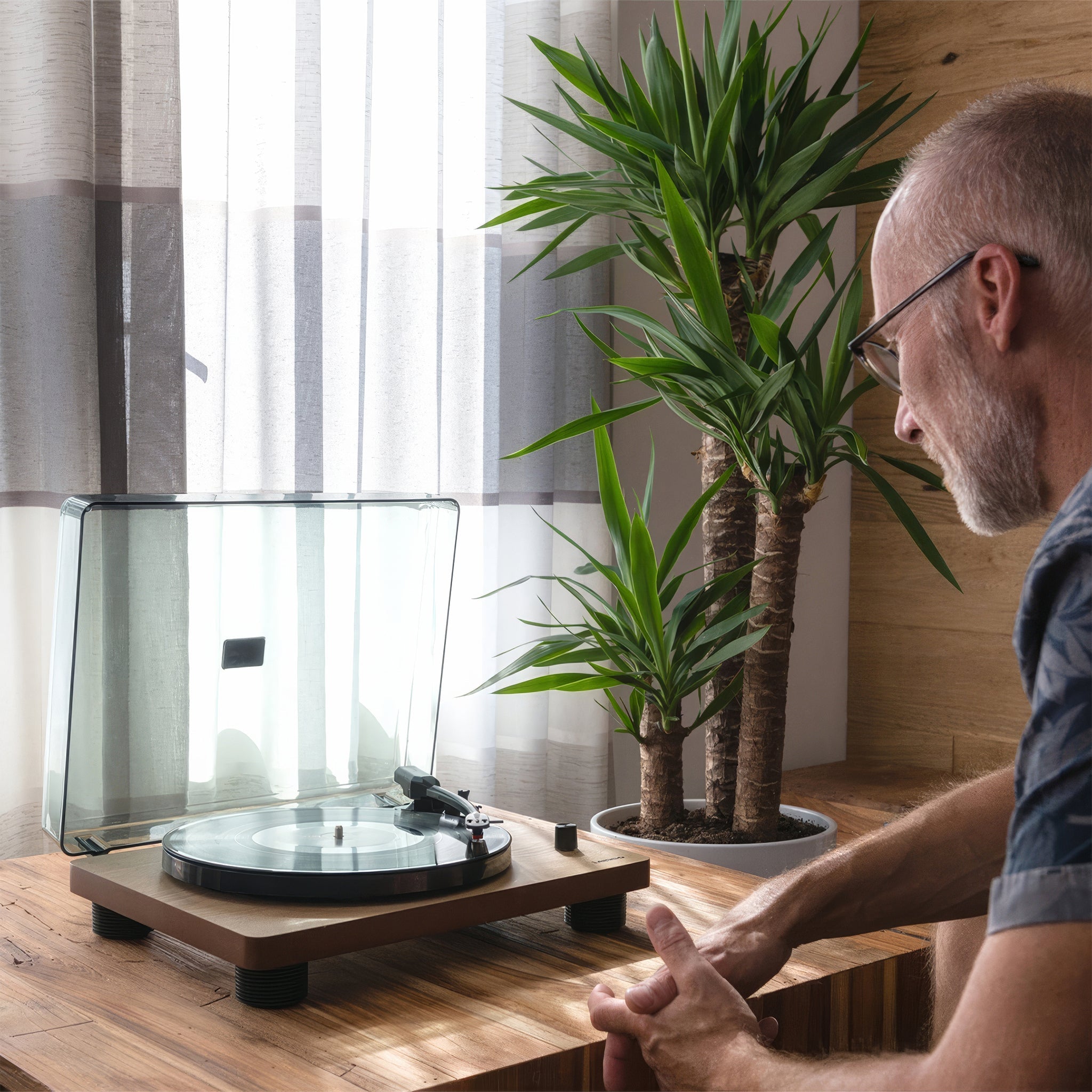 L-30WD Turntable | Otomatik Ahşap Pikap
