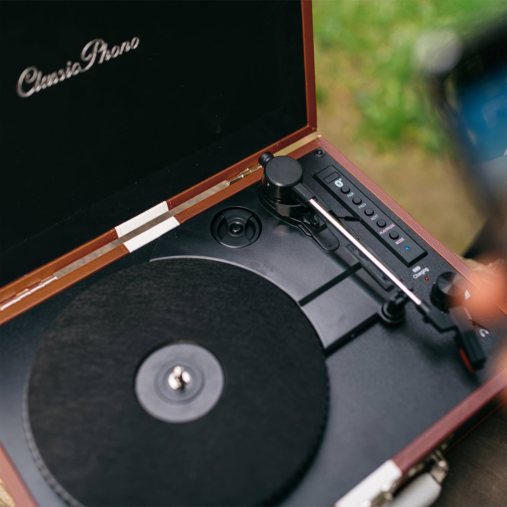 TT-120BNWH Turntable | BT Valiz Pikap