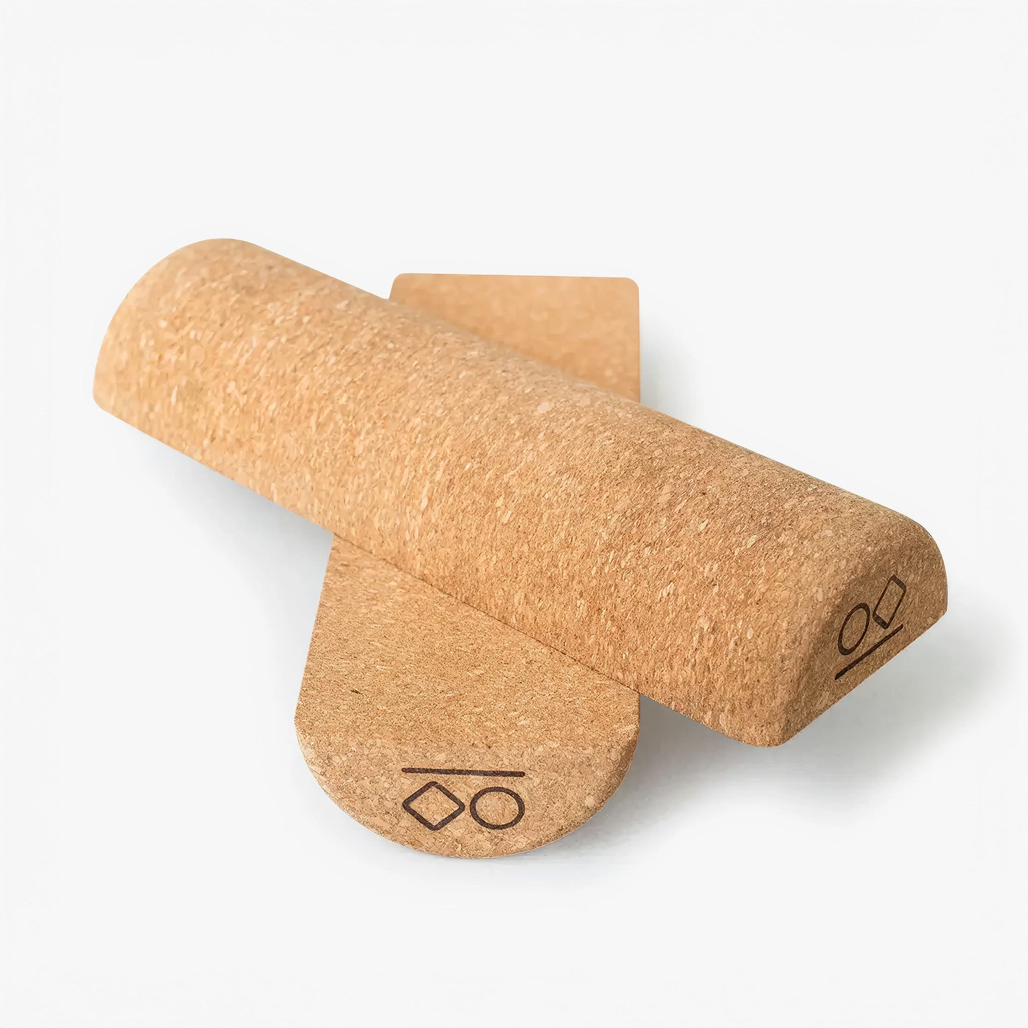 Mantar Yoga / Pilates ve Masaj Yarım Rulo | İkili