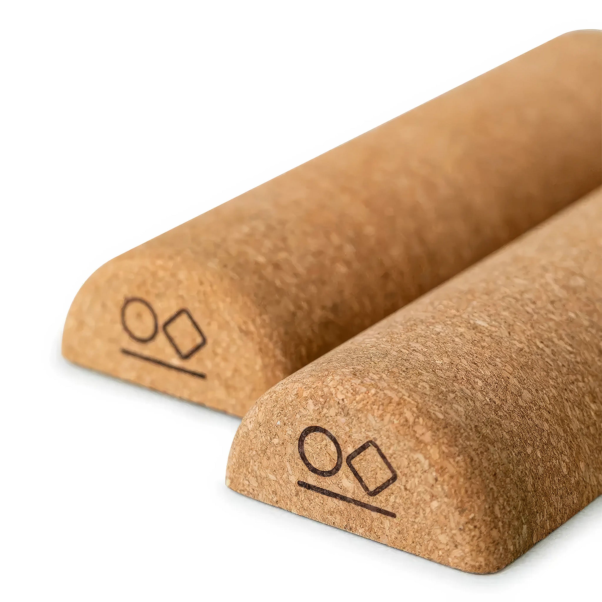 Mantar Yoga / Pilates ve Masaj Yarım Rulo | İkili