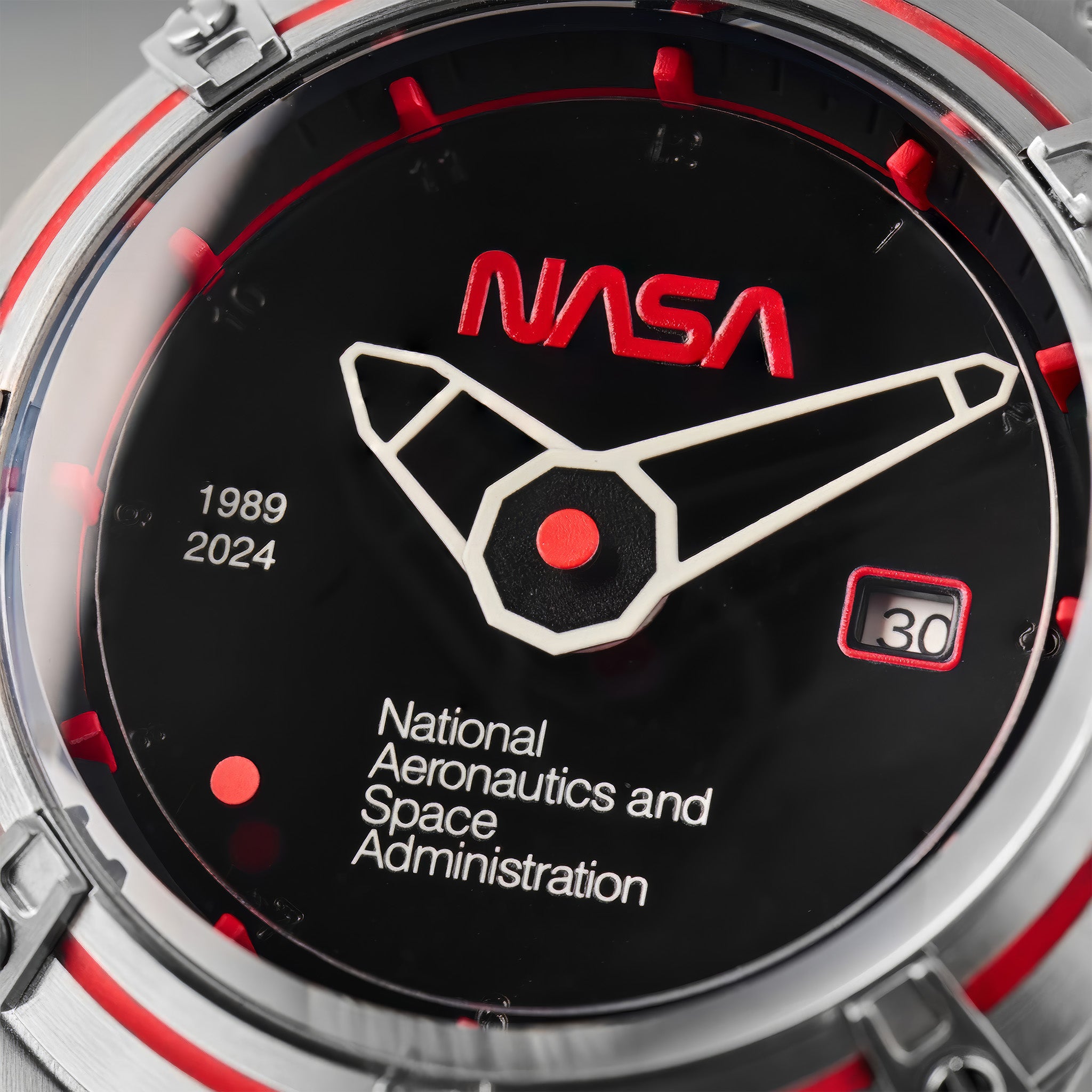 Nubeo Galileo Automatic NASA Limited Edition Kol Saati | Mars Black