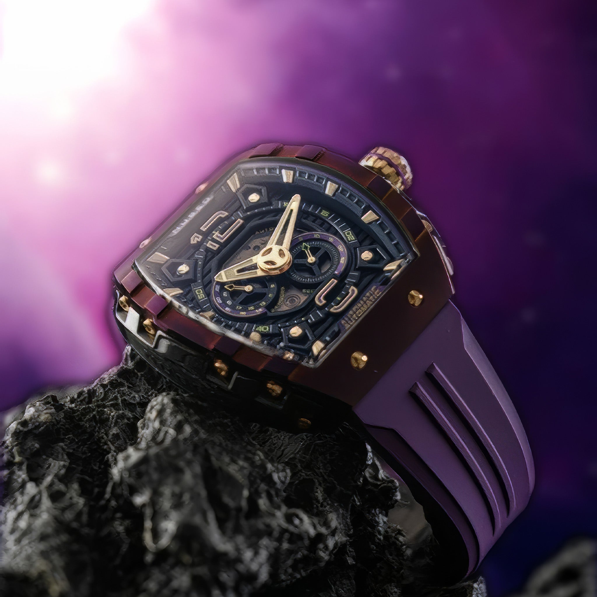 Magellan 24H Automatic Kol Saati | Deep Purple