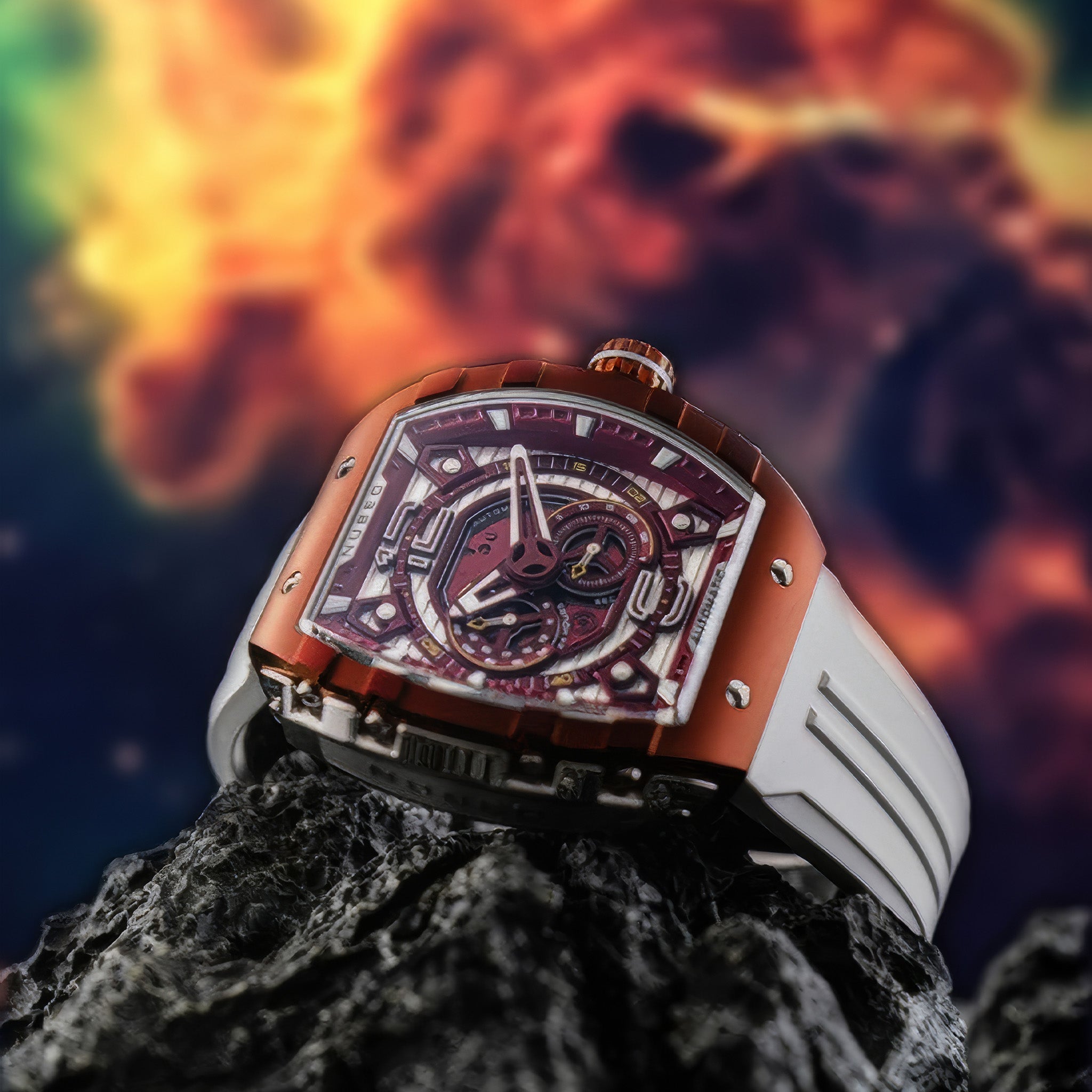 Magellan 24H Automatic Kol Saati | Crimson Rose
