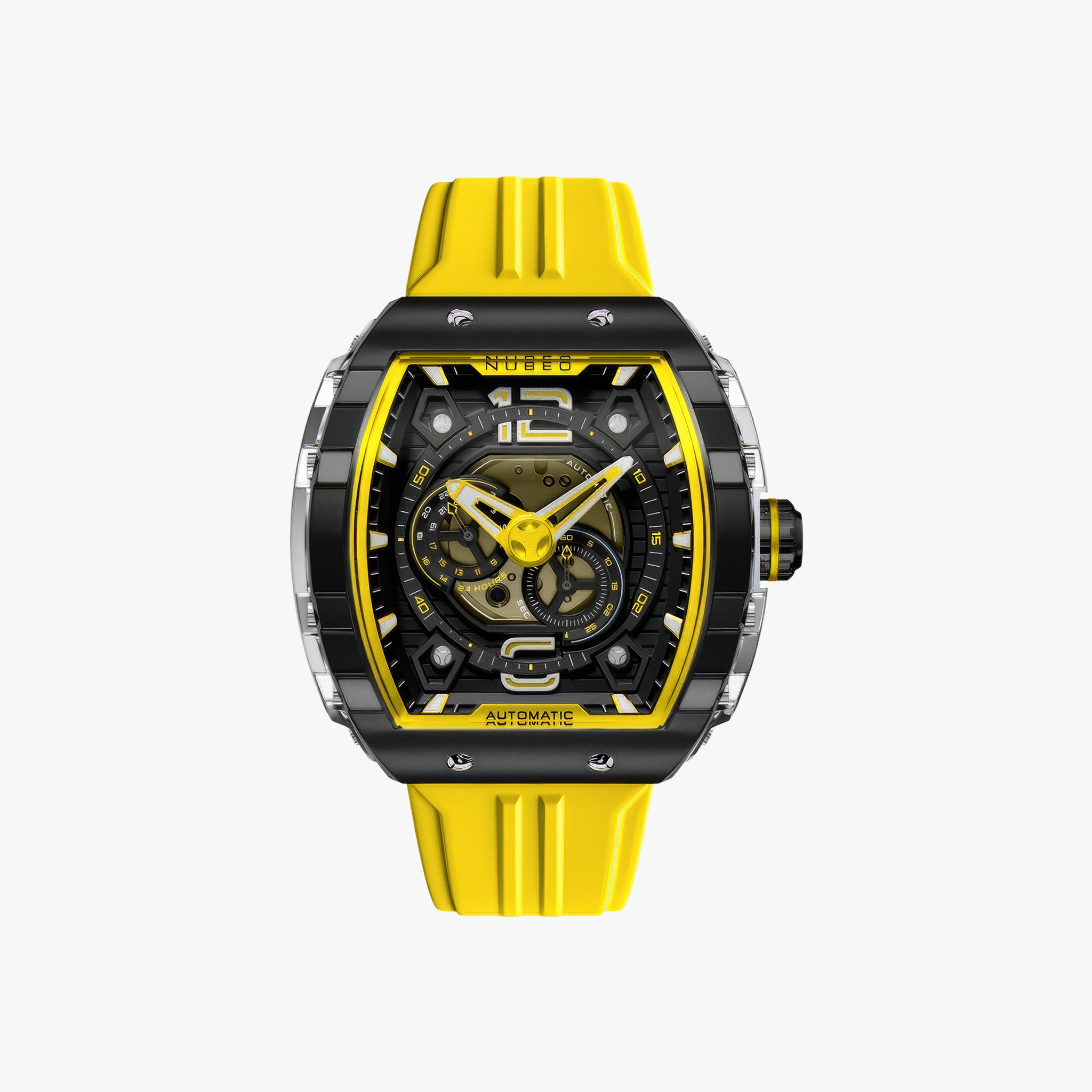 Magellan 24H Automatic Kol Saati | Yellow Black