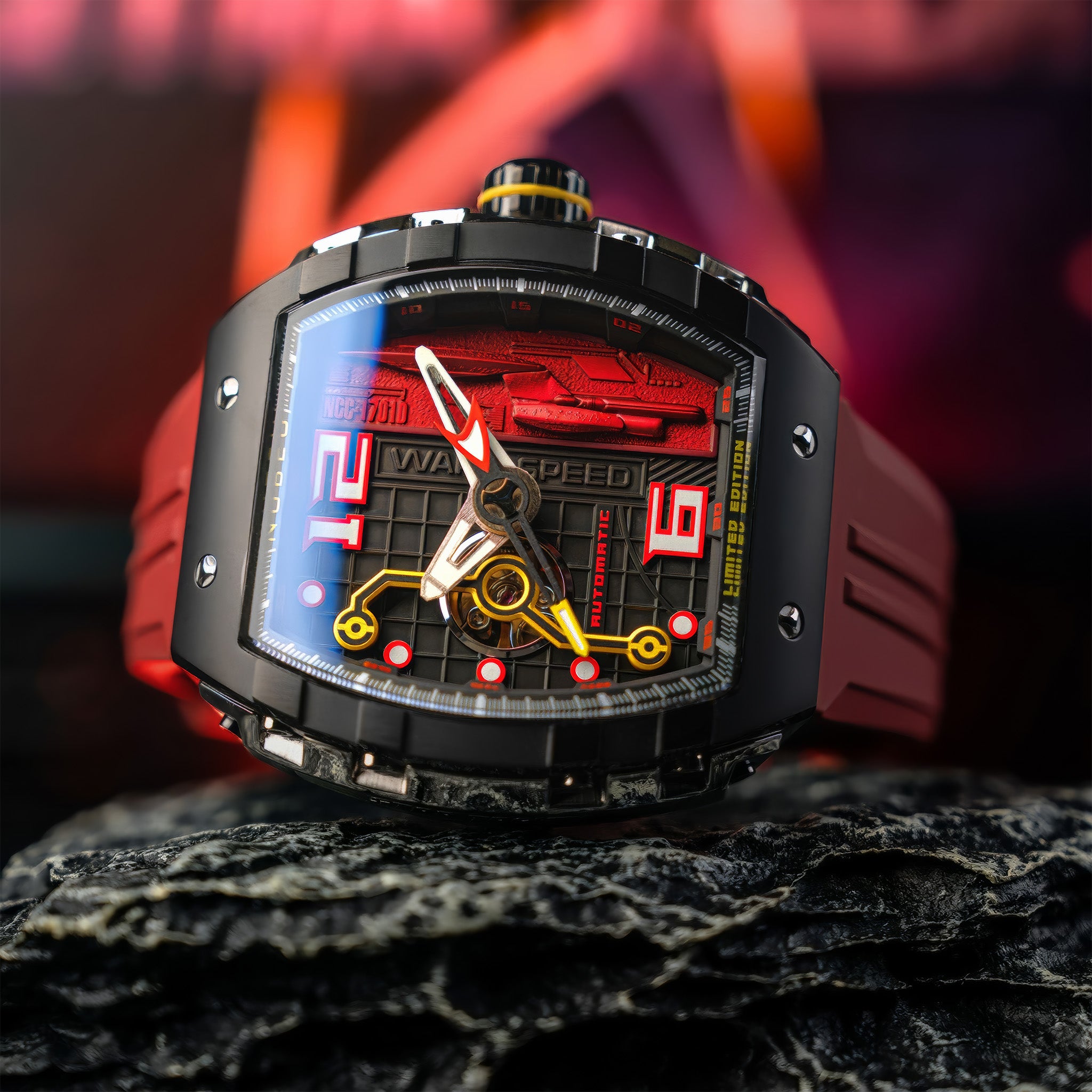 Magellan Automatic Star Trek Warp Speed Limited Edition Kol Saati | Picard Red