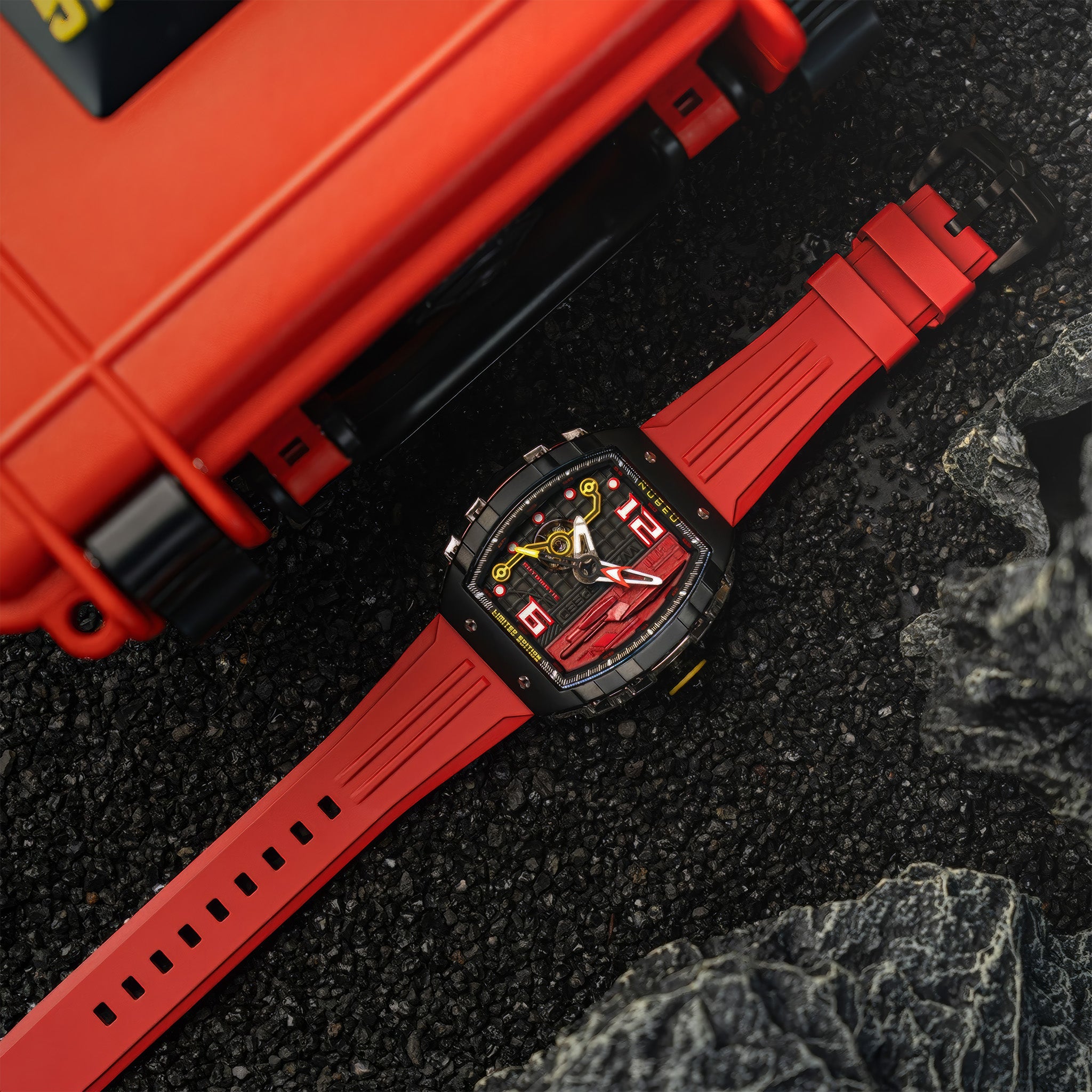 Magellan Automatic Star Trek Warp Speed Limited Edition Kol Saati | Picard Red