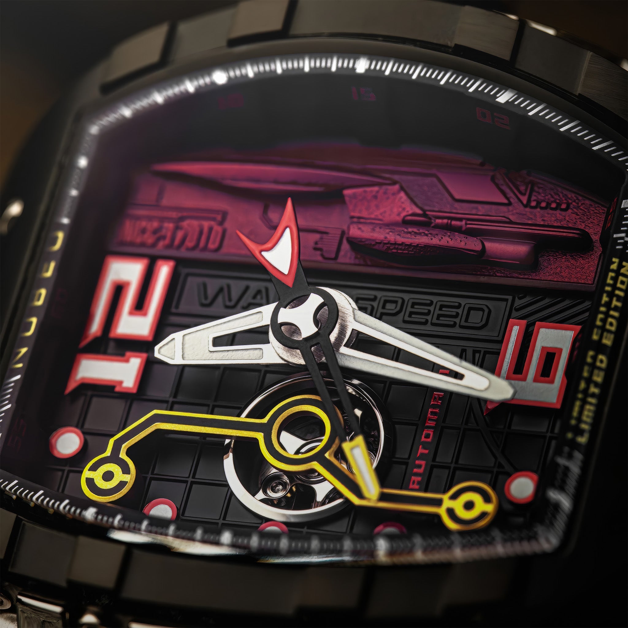 Magellan Automatic Star Trek Warp Speed Limited Edition Kol Saati | Picard Red