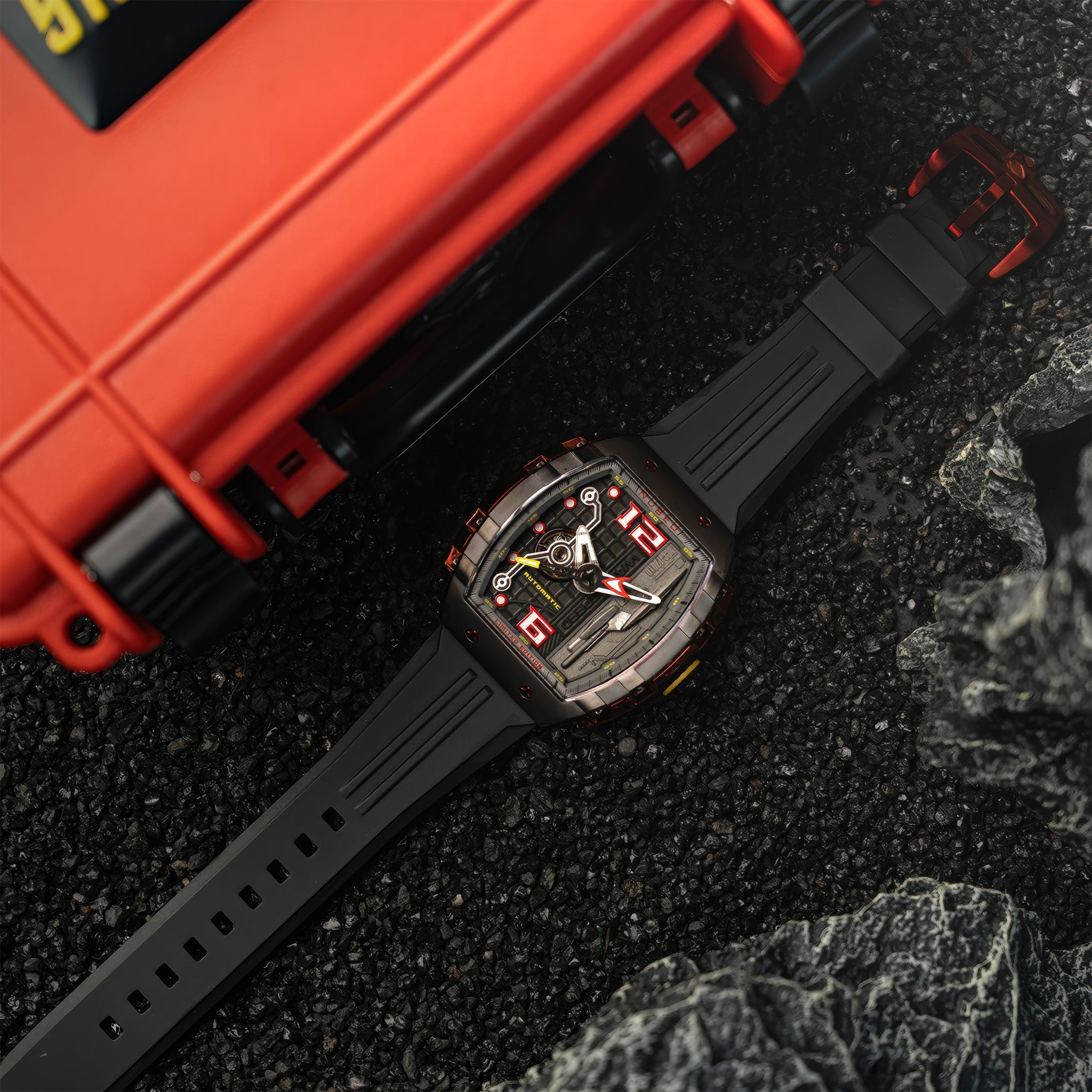 Magellan Automatic Star Trek Warp Speed Limited Edition Kol Saati | Riker Black