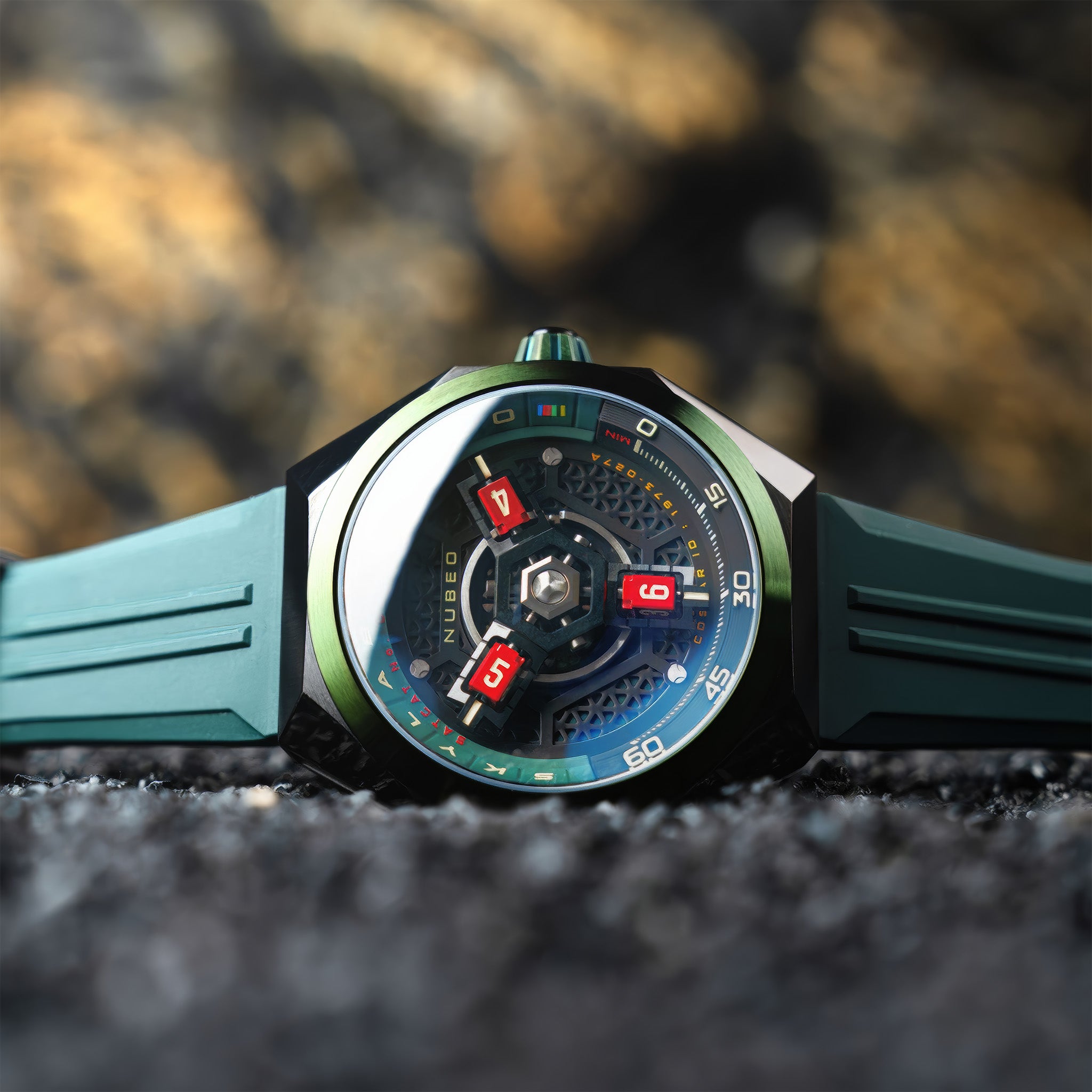 Skylab Automatic Limited Edition Kol Saati | Forest Green