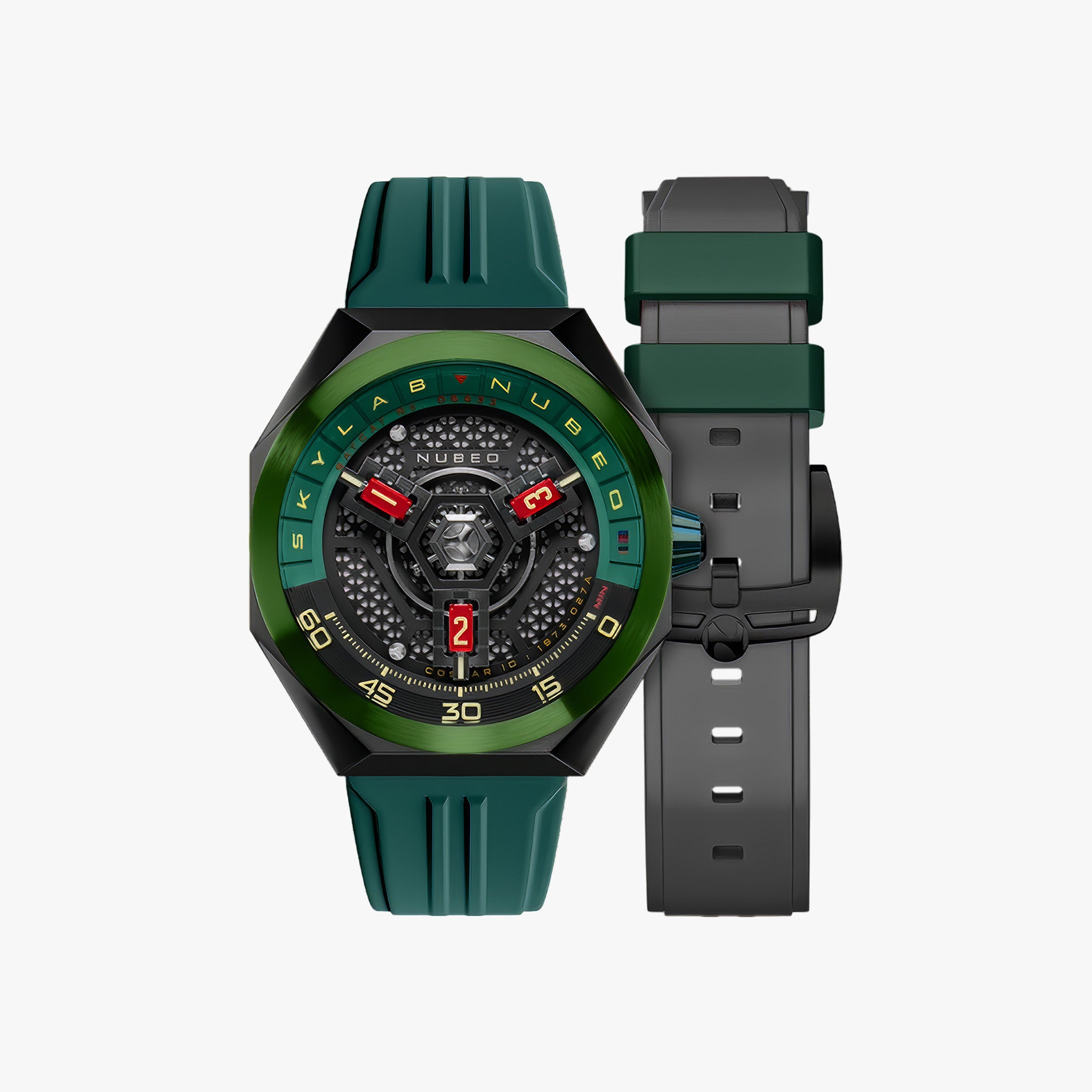 Skylab Automatic Limited Edition Kol Saati | Forest Green