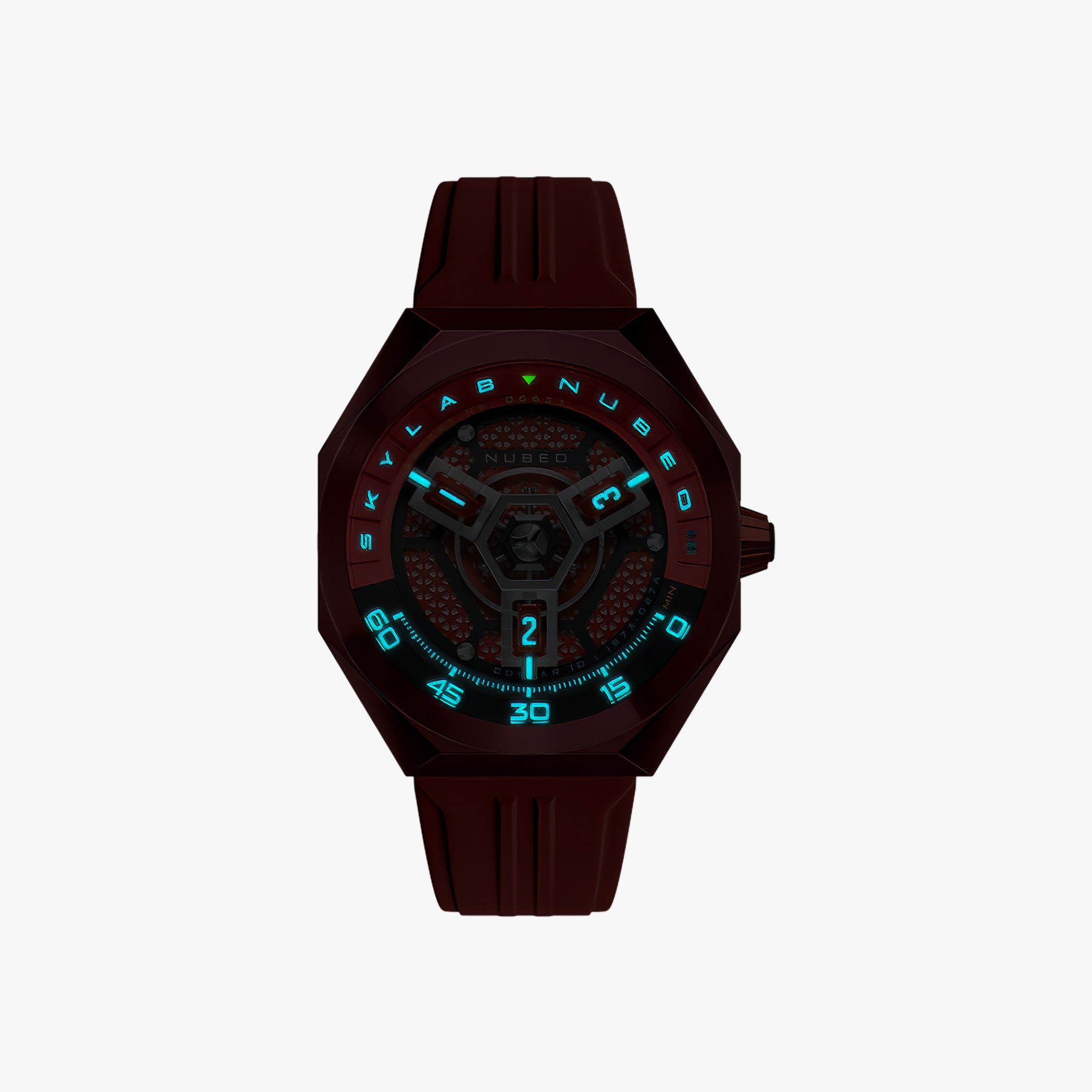 Skylab Automatic Limited Edition Kol Saati | Hazard Red