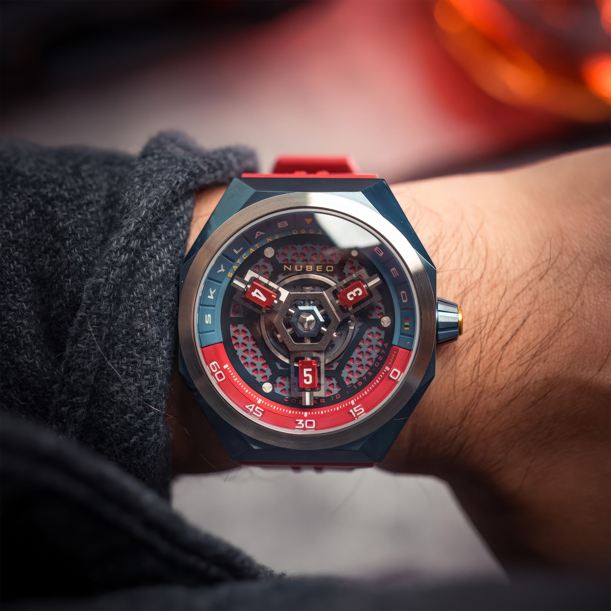 Skylab Automatic Limited Edition Kol Saati | Steel Blue