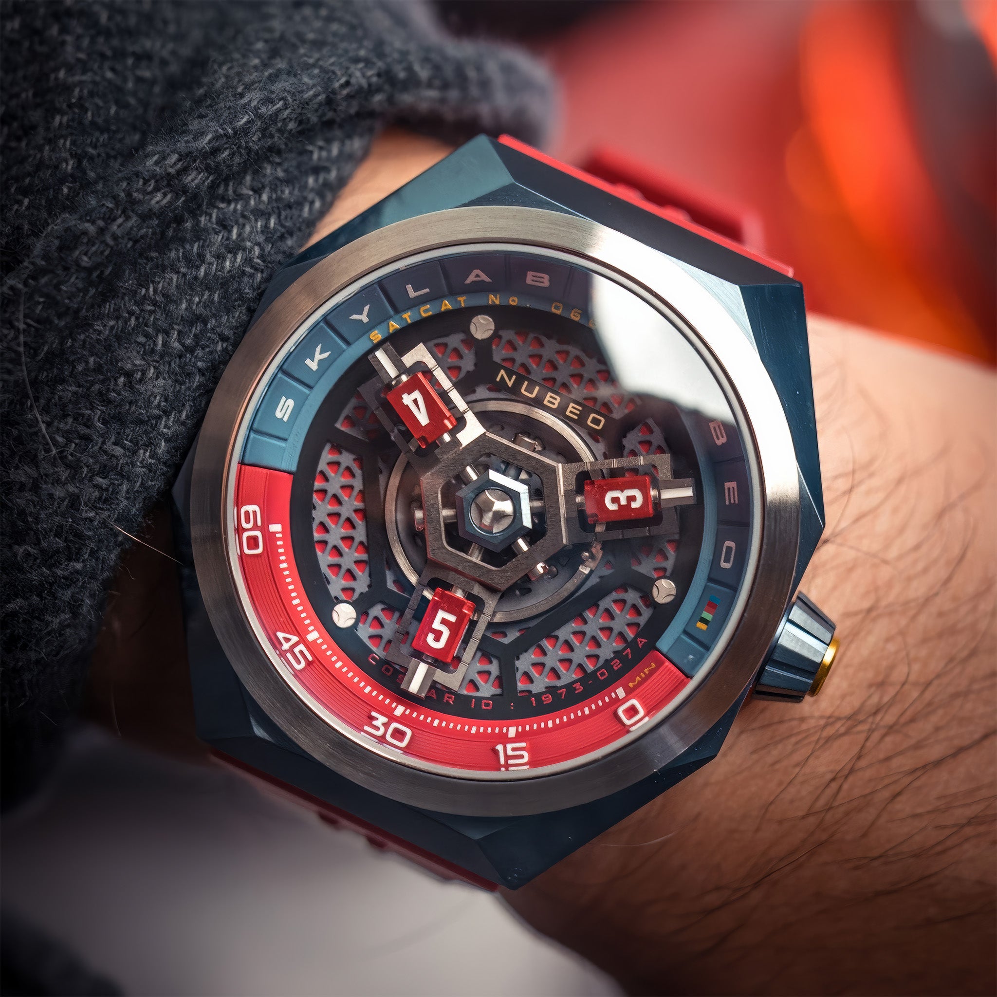 Skylab Automatic Limited Edition Kol Saati | Steel Blue